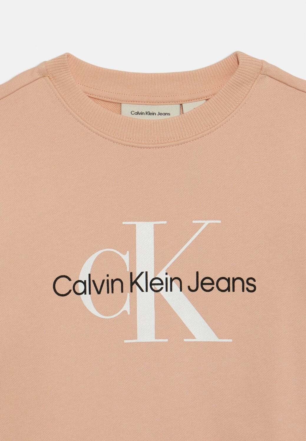 Calvin Klein Felpa Rosa Bambina In Cotone Girocollo | Sportivo AI25 | CammarataMode