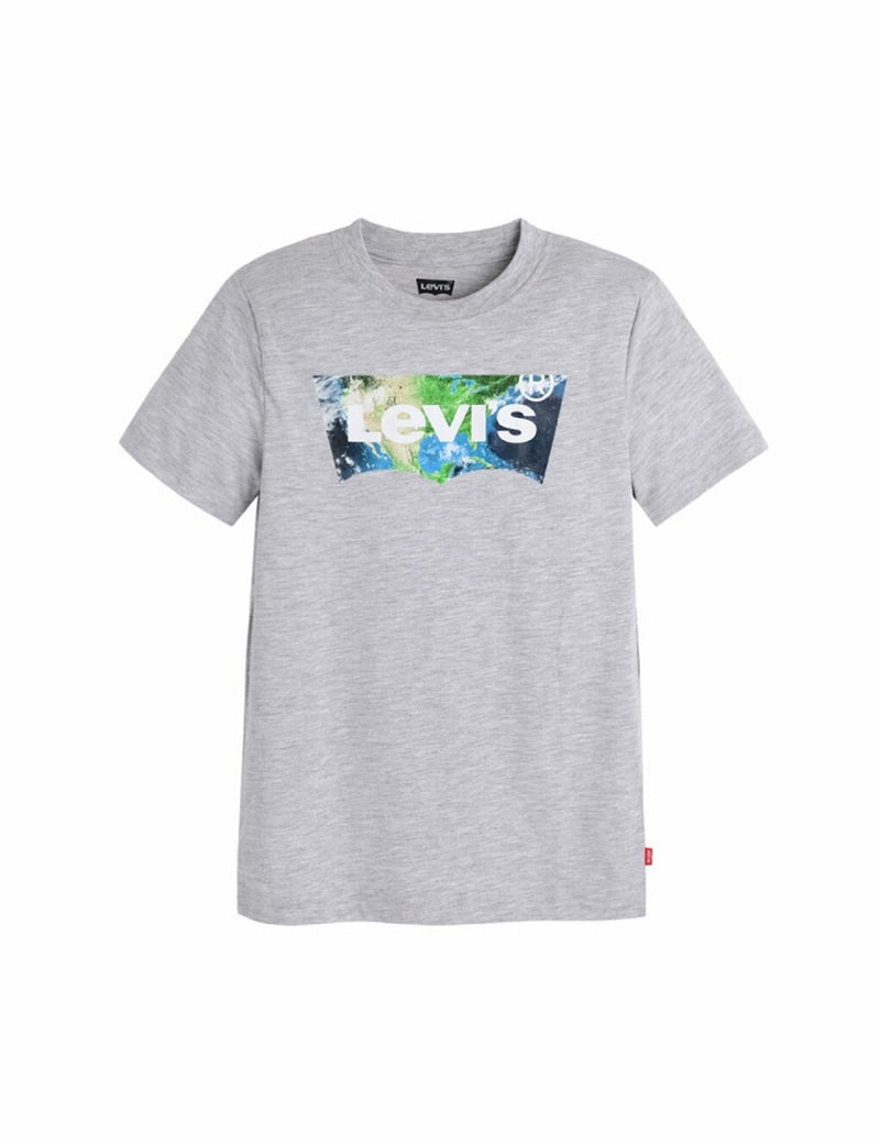 Levi's T-Shirt Bambino Grigia Junior Manica Corta Logo Terra - GRIGIO | CammarataMode