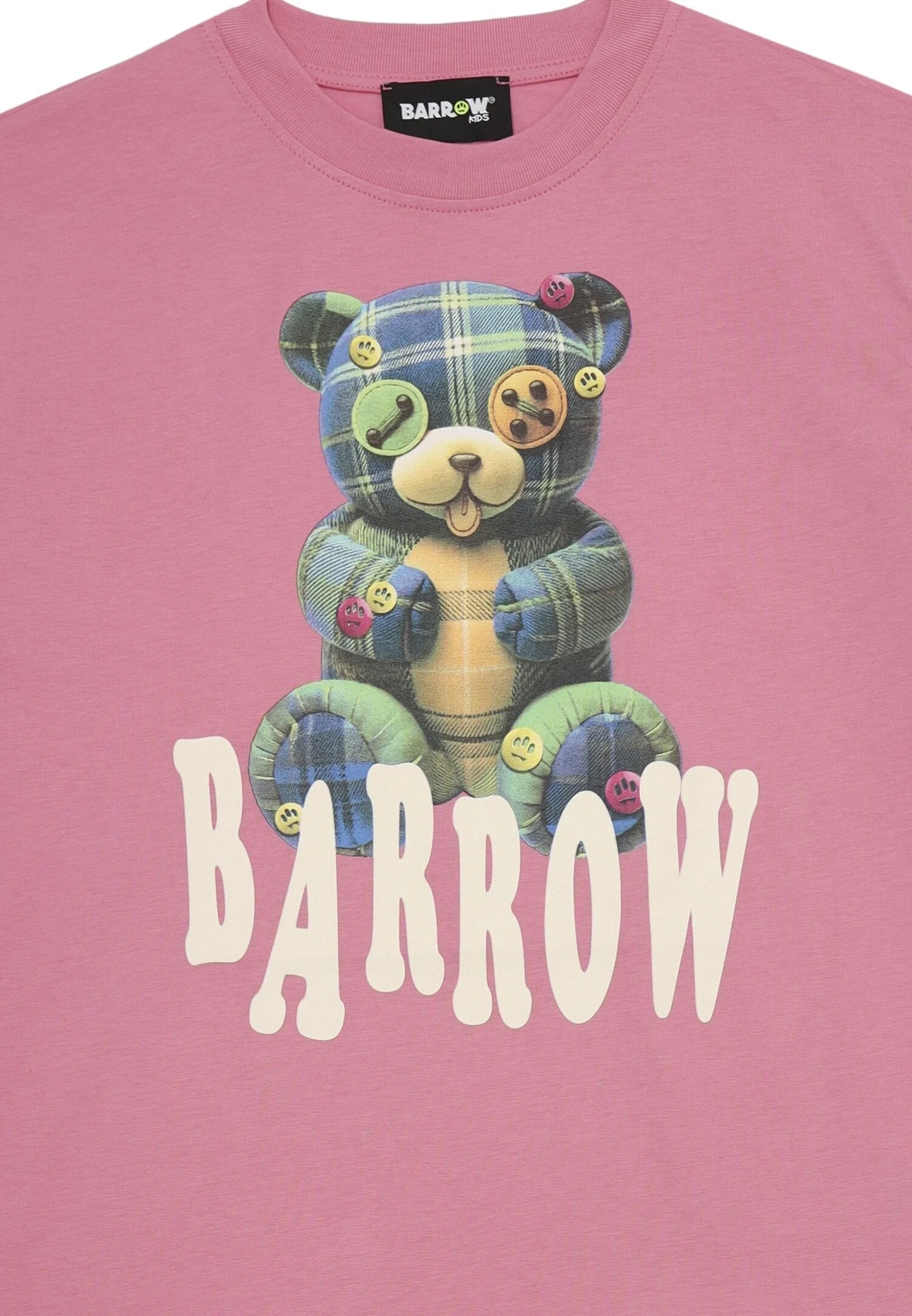 Barrow Tshirt Rosa Bambino In Cotone Maniche Corte | Uso Sportivo AI 25 | CammarataMode