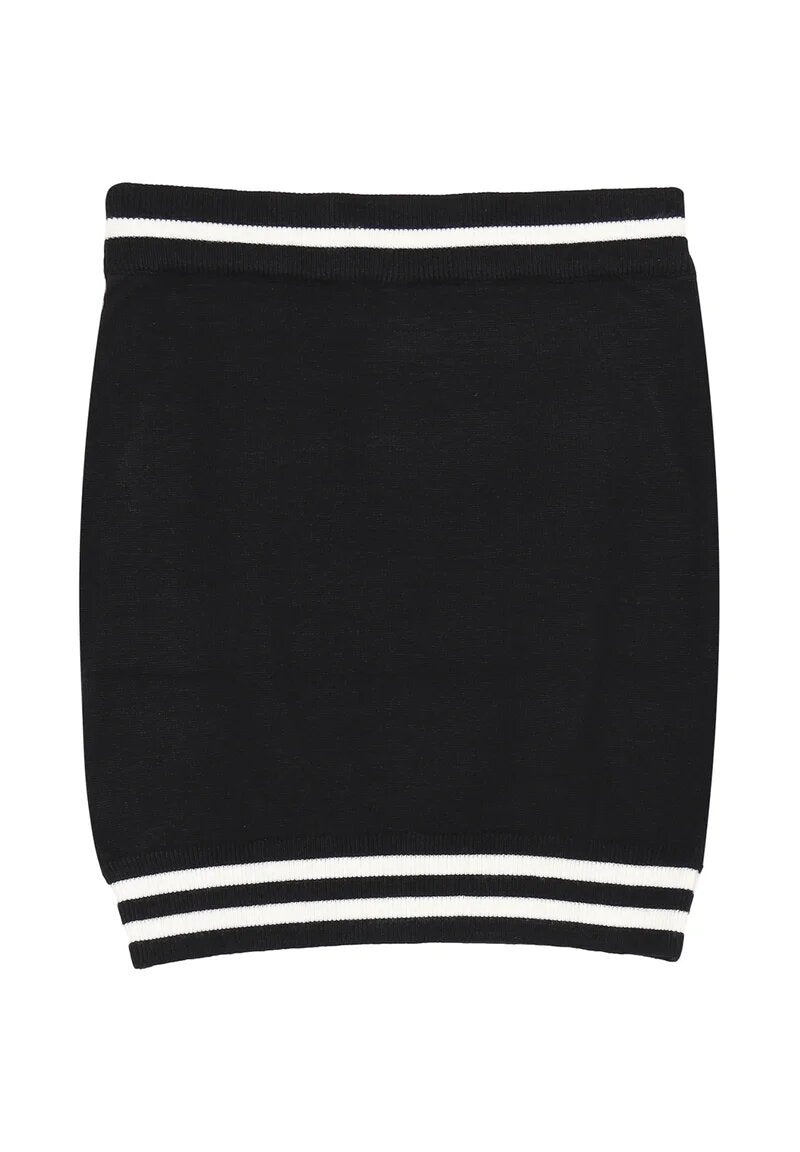 Marc Ellis Completo Nero Bambina In Maglia Girocollo Elegante AI25