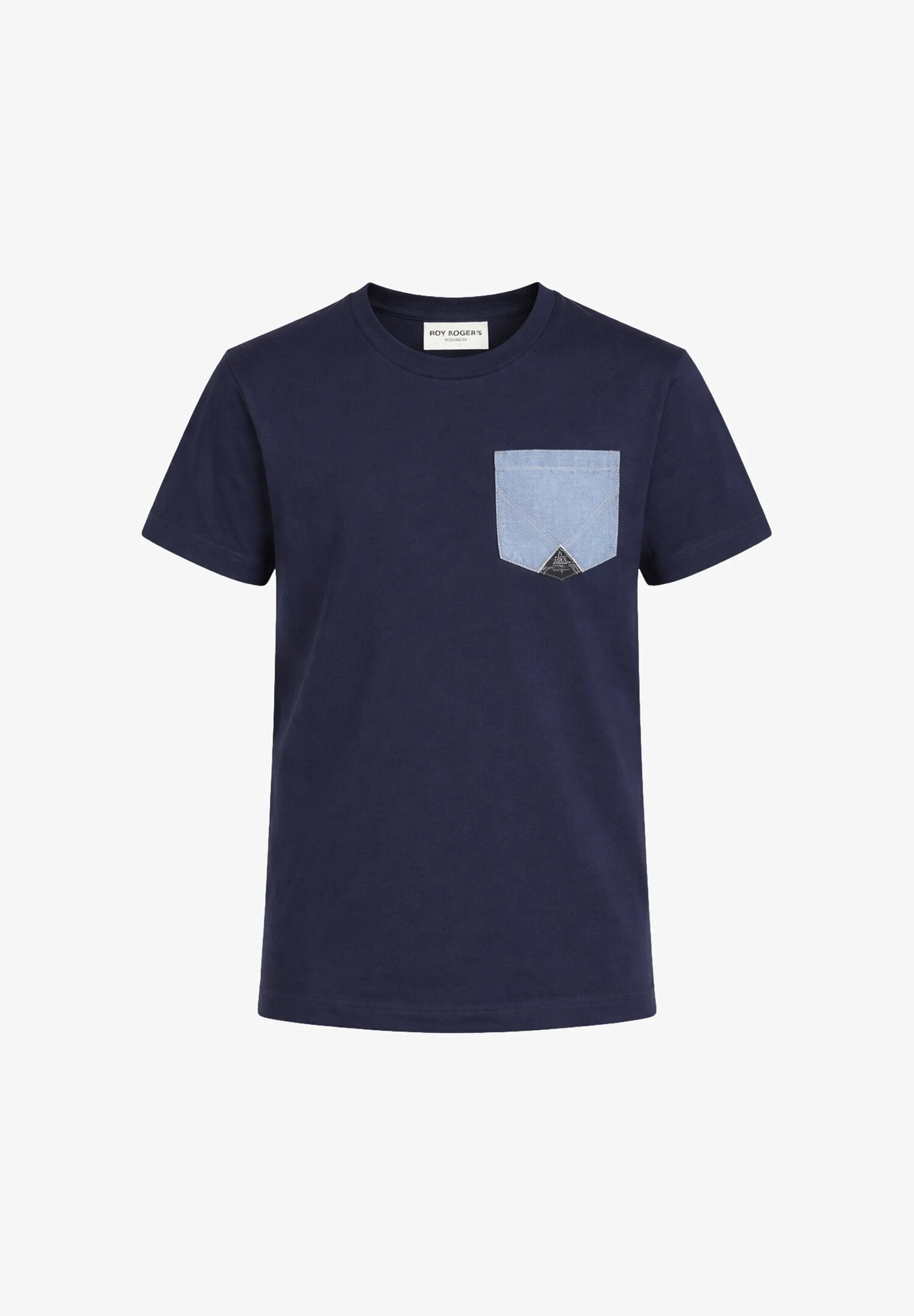 Roy Roger's Tshirt Con Taschino Blu Bambino RG104_