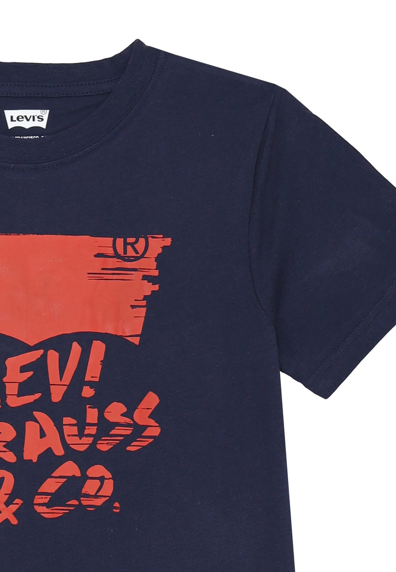 Levi’s T-shirt Bambino Blu Kids Junior Regolare - BLU | CammarataMode