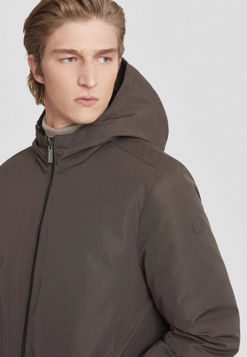 Ciesse Piumini Giubbotto Marrone Uomo In Nylon Reversibile Invernale AI25