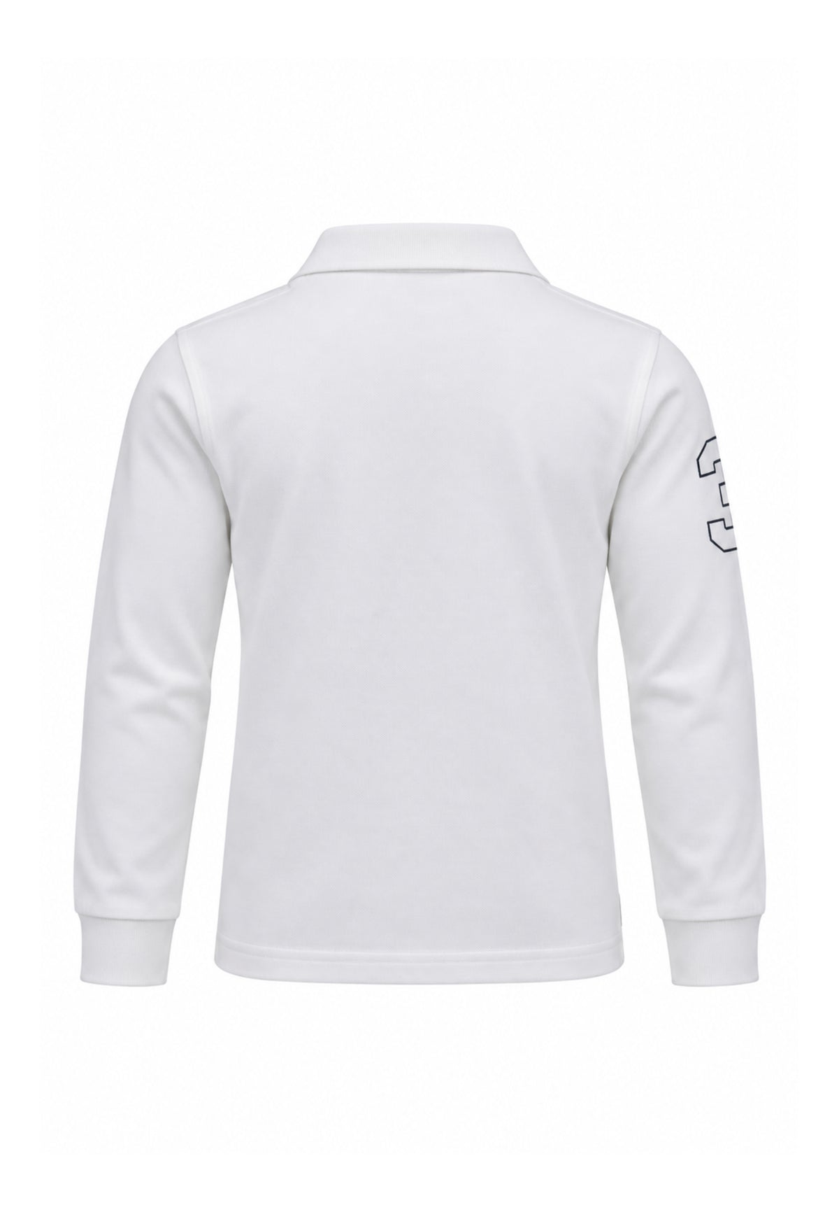LA MARTINA polo panna ricamo logo piccolo Bambini e ragazzi mab0357.panna_
