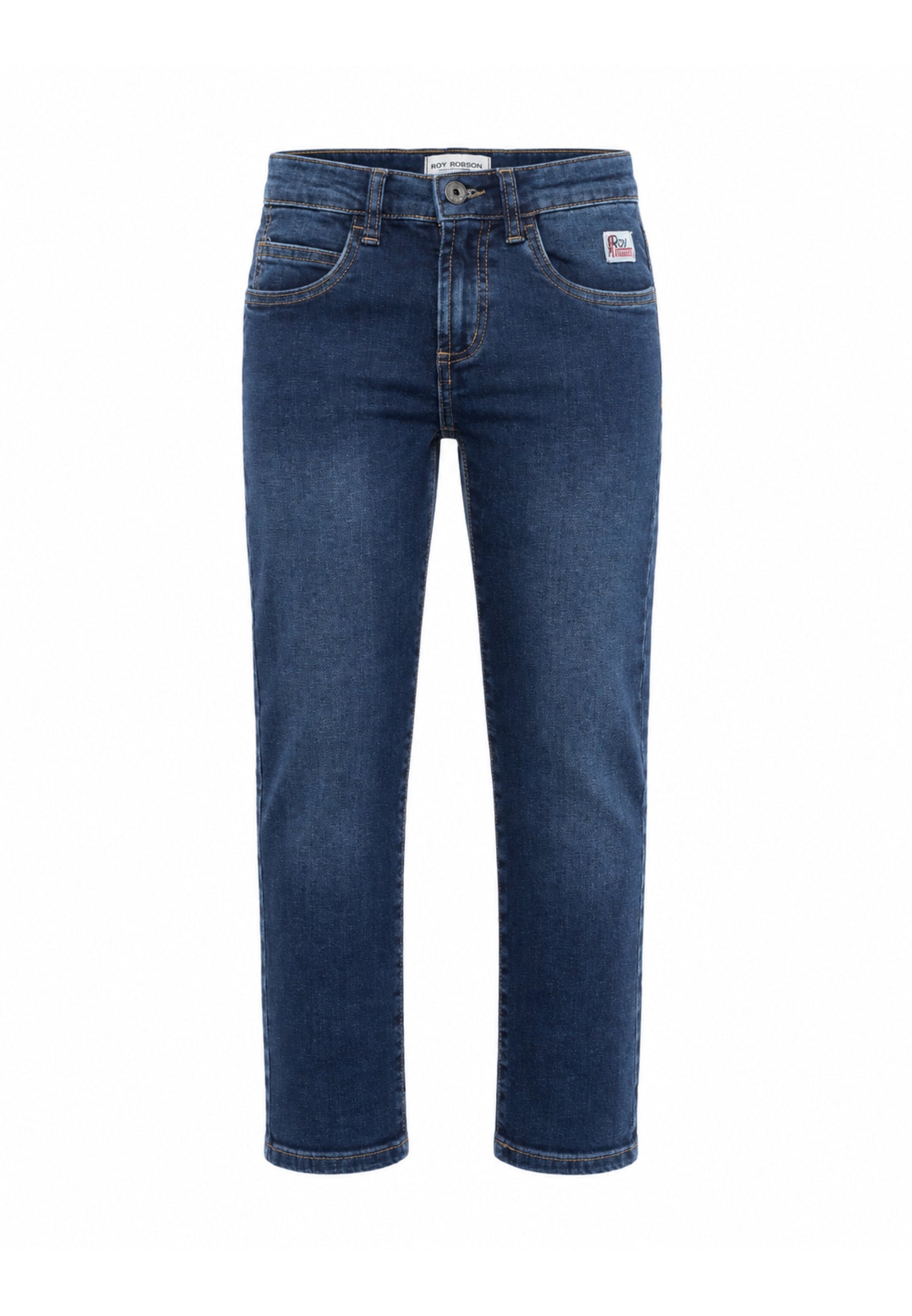 Roy Roger's jeans denim scuro regular fit cinque tasche Bambini e ragazzi rh143/00.desc_
