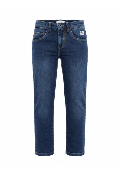 Roy Roger's jeans denim scuro regular fit cinque tasche Bambini e ragazzi rh143/00.desc_