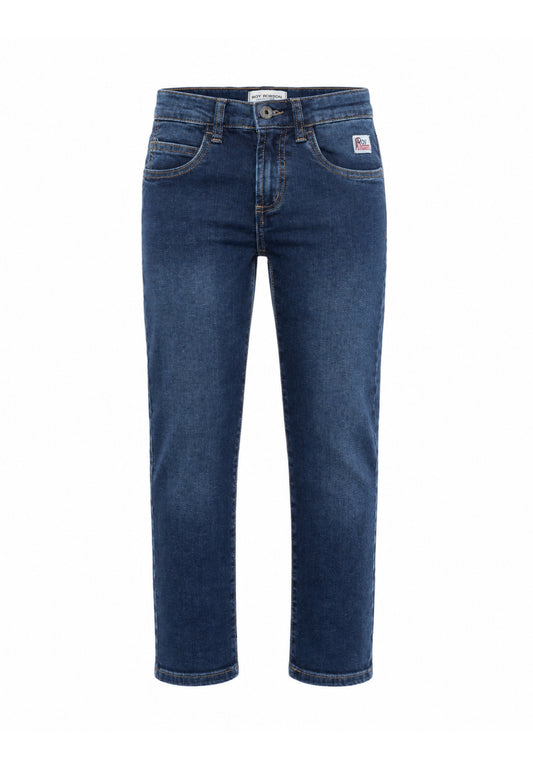 Roy Roger's jeans denim scuro regular fit cinque tasche Bambini e ragazzi rh143/00.desc_