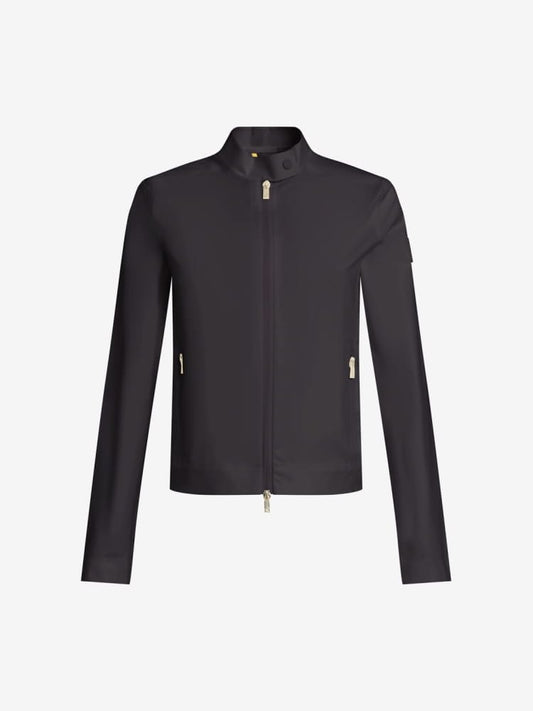 Ciesse Piumini giubbotto nero donna mini logo