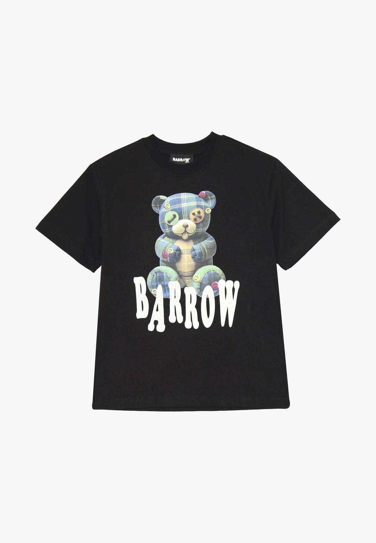 Barrow Tshirt Nera Bambino In Cotone Maniche Corte | Uso Sportivo AI 25 | CammarataMode