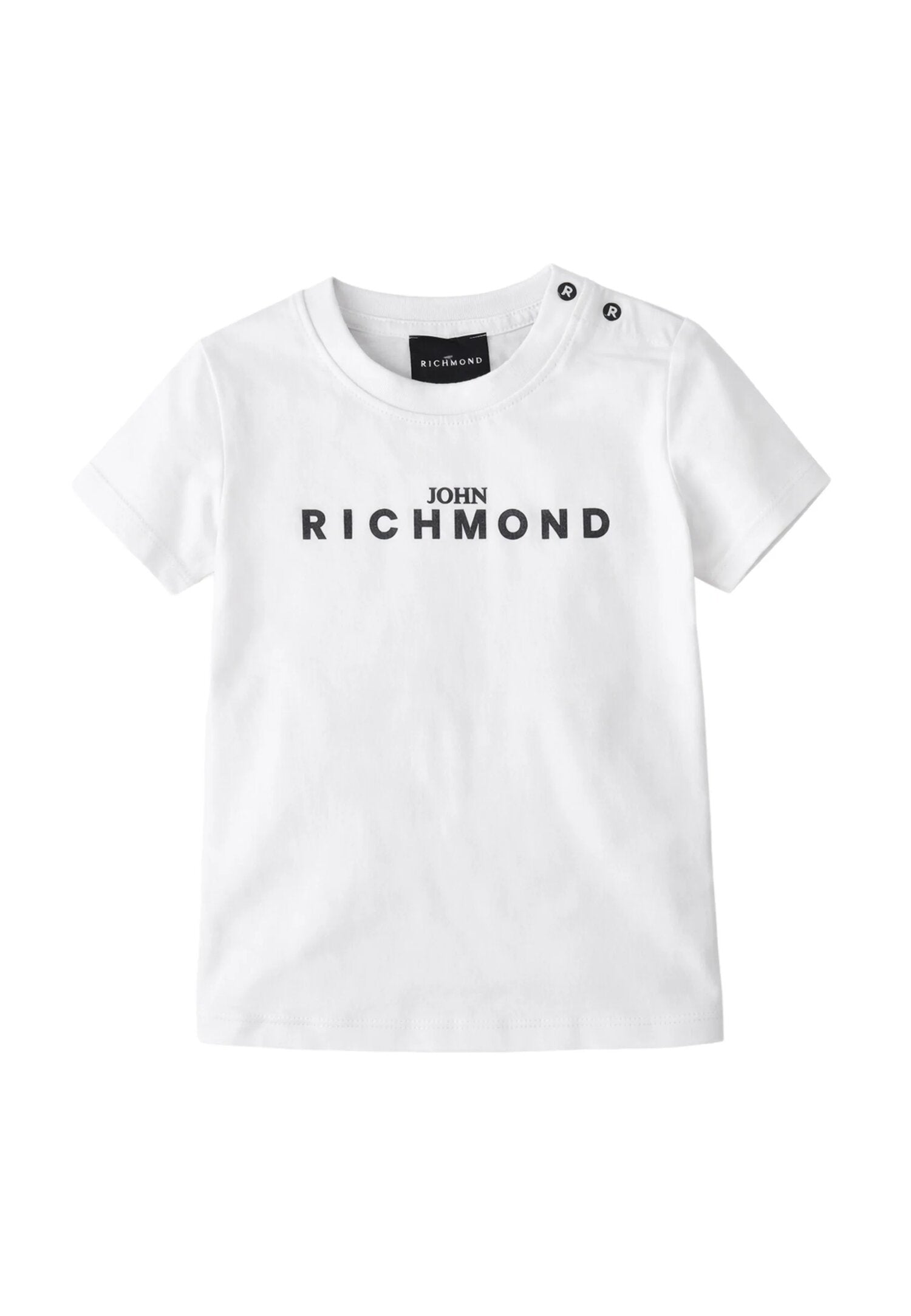 John Richmond Completo Bianco Neonato Maniche Corte RIP26006CJ_