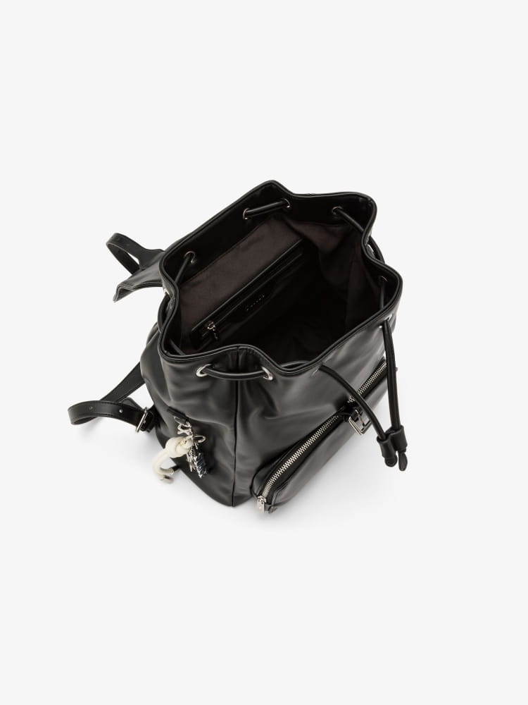 Sun68 zaino nero donna logo sul davanti