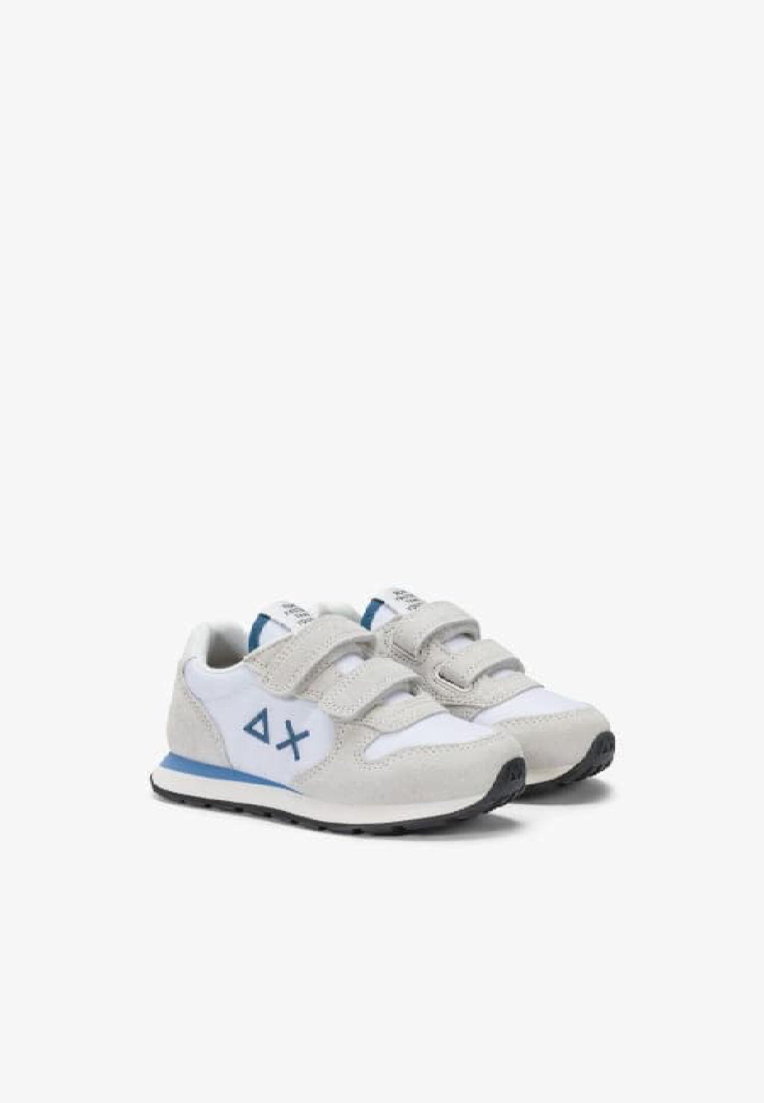 Sun68 Kids Scarpe Bianche Con Logo Avion Sul Lato Neonato Z36301B_