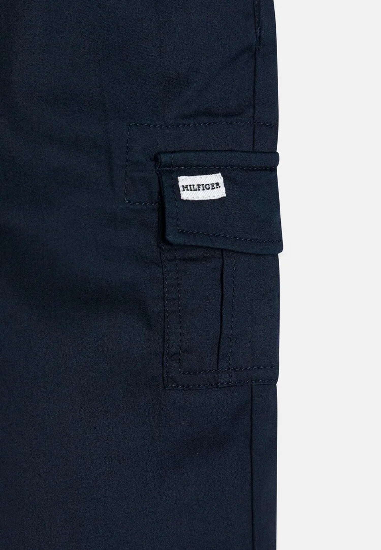TOMMY HILFIGER Blue Cargo Pants with Pockets Kids and Boys | CammarataMode