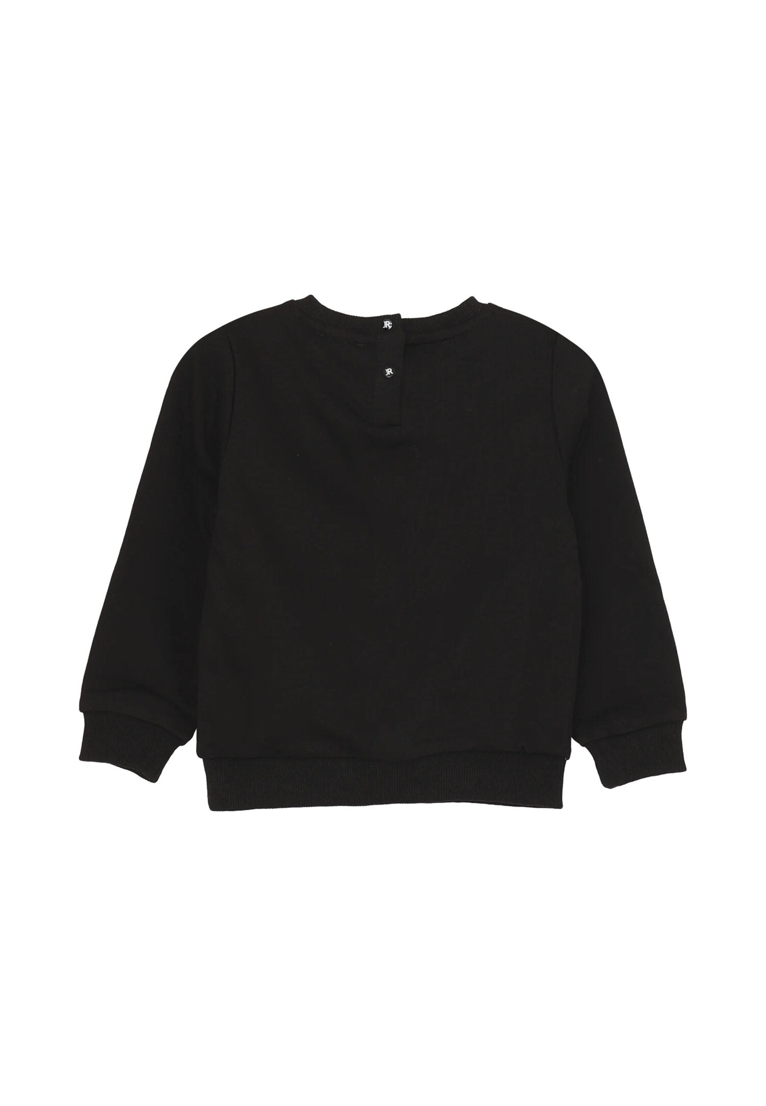 John Richmond Felpa Nero Neonato In felpa garzato Girocollo Sportivo AI25
