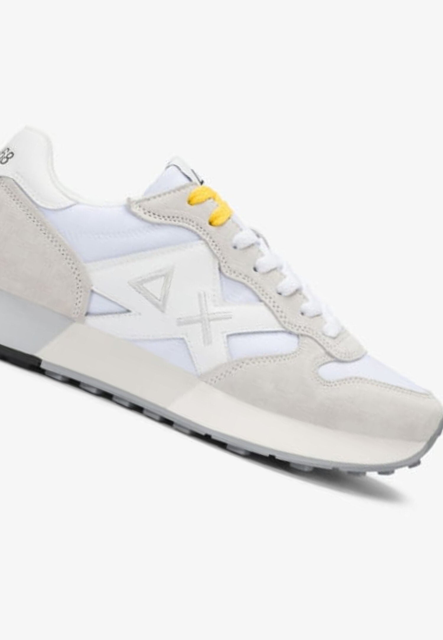 Sun68 Scarpe Bianche Con Logo Sul Lato Uomo Z36116_