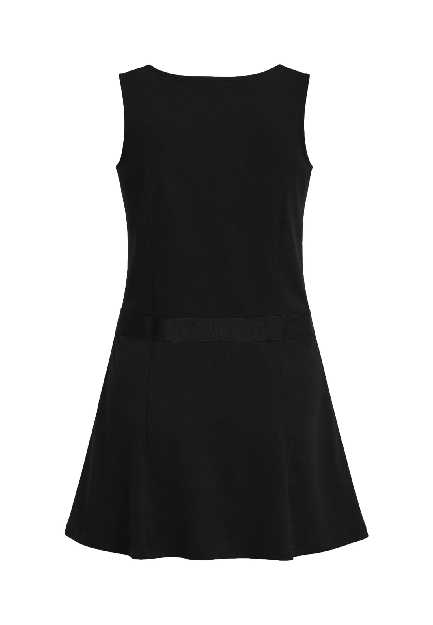 Calvin Klein Vestito Nero Svasato Senza Maniche Bambina IG0IG03079BEH_