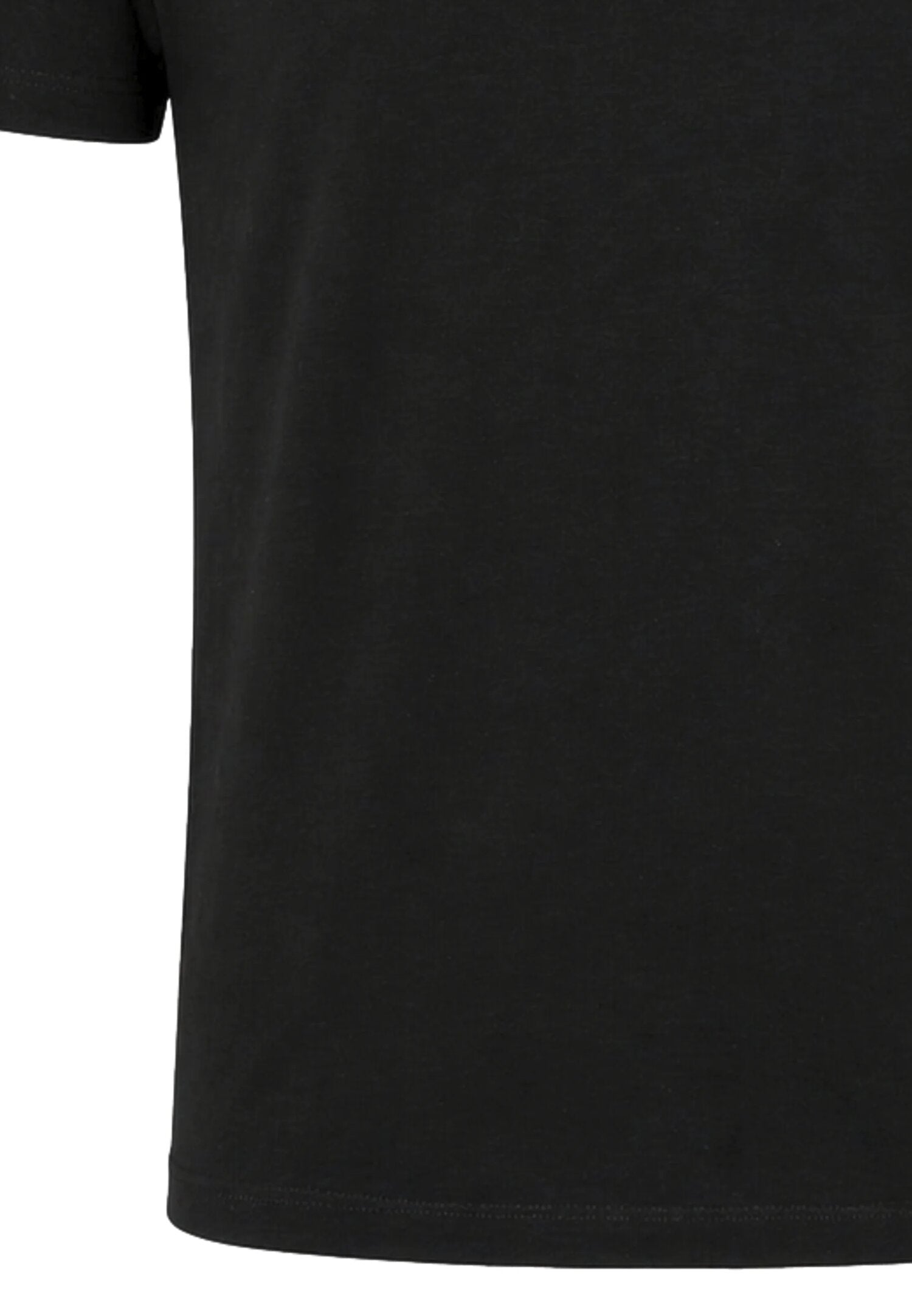 Diesel Tshirt Nero Con Logo Piccolo Sul Cuore Bambino UTRIM_