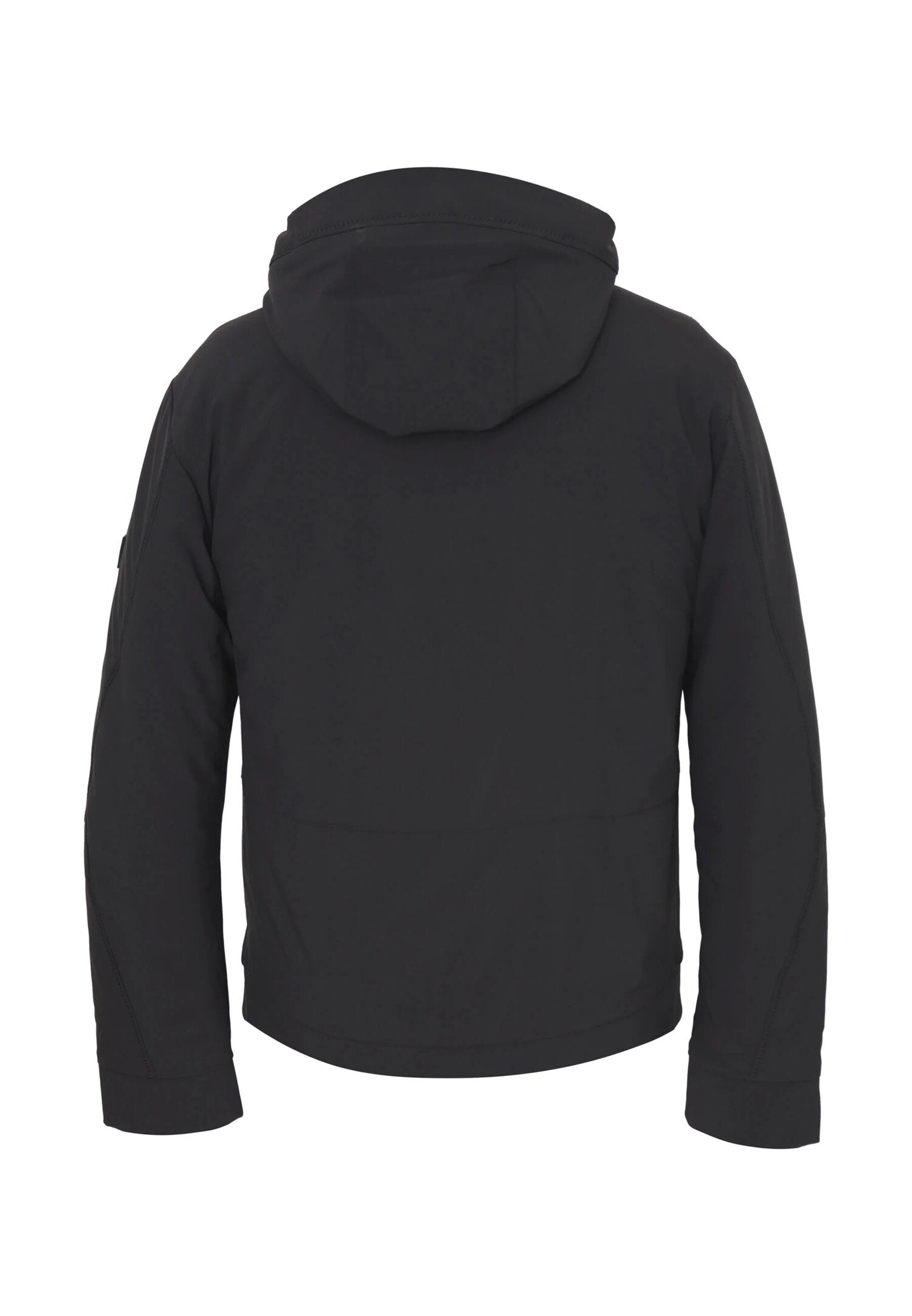 Peuterey giacca mezza stagione bambino nera con cappuccio