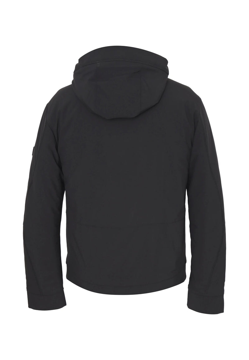 Peuterey giacca mezza stagione bambino nera con cappuccio - NERO | CammarataMode
