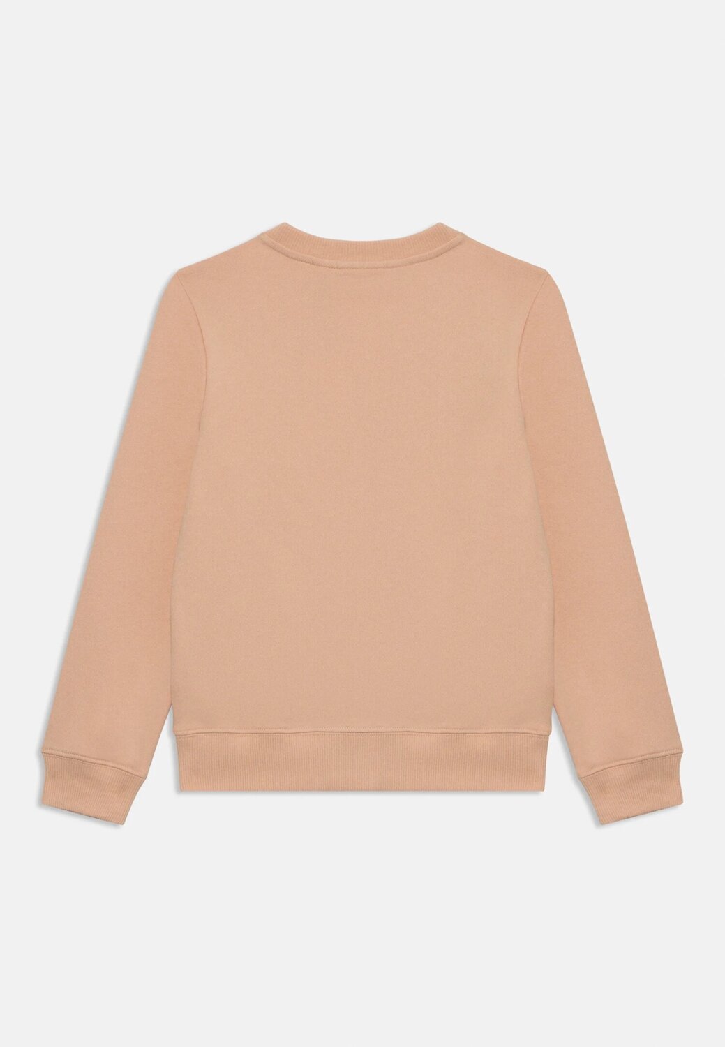 Calvin Klein Felpa Rosa Bambina In Cotone Girocollo Sportivo AI25