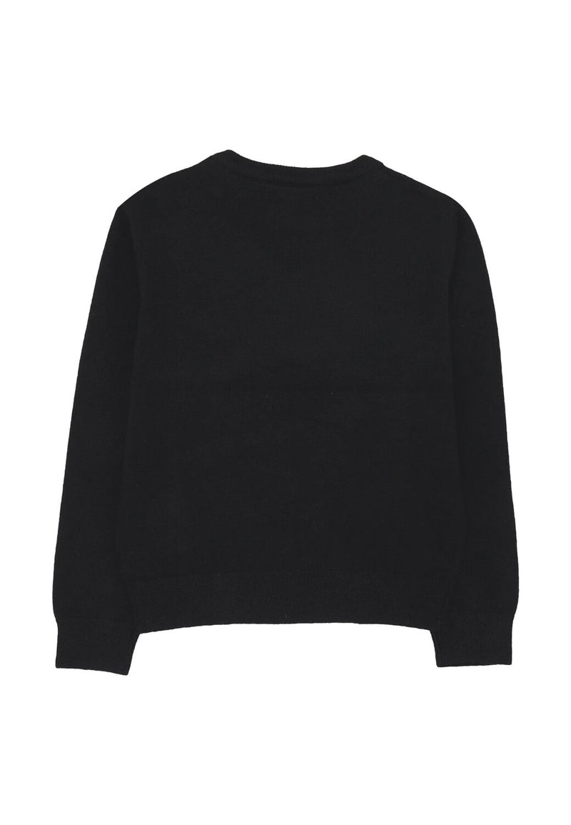 John Richmond maglione neonato nero 6-36 mesi logo JR - NERO | CammarataMode