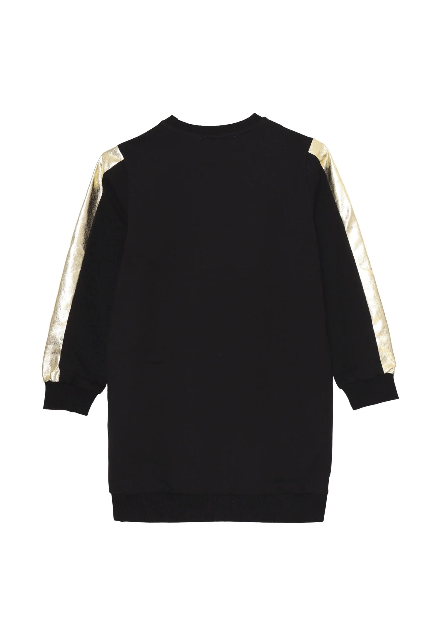 Gaelle Paris Vestito Nero Bambina In Cotone Girocollo | Sportivo AI25 | CammarataMode