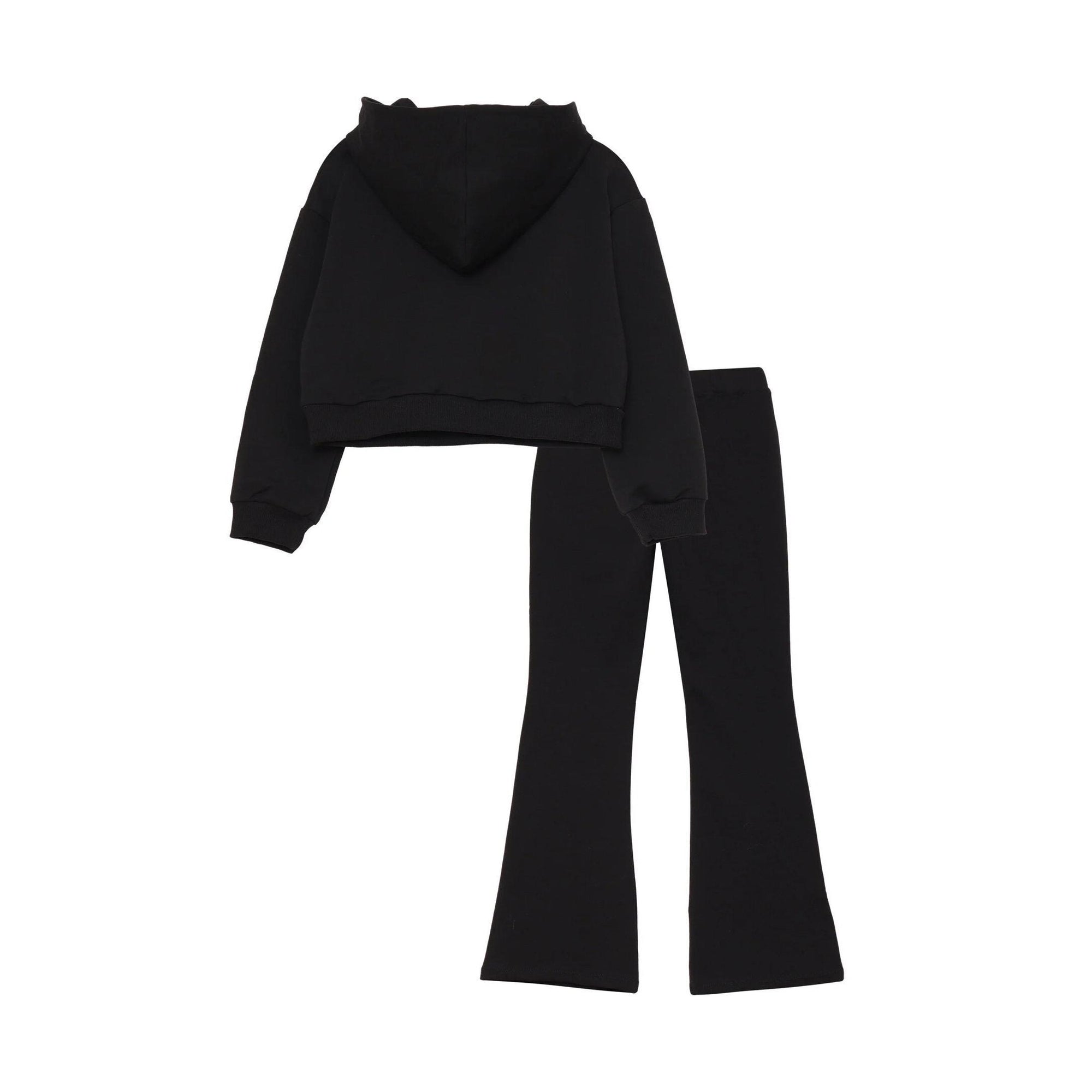 Dimensione Danza Completo Bambina Leggins Zampa In Cotone Con Cappuccio Sport