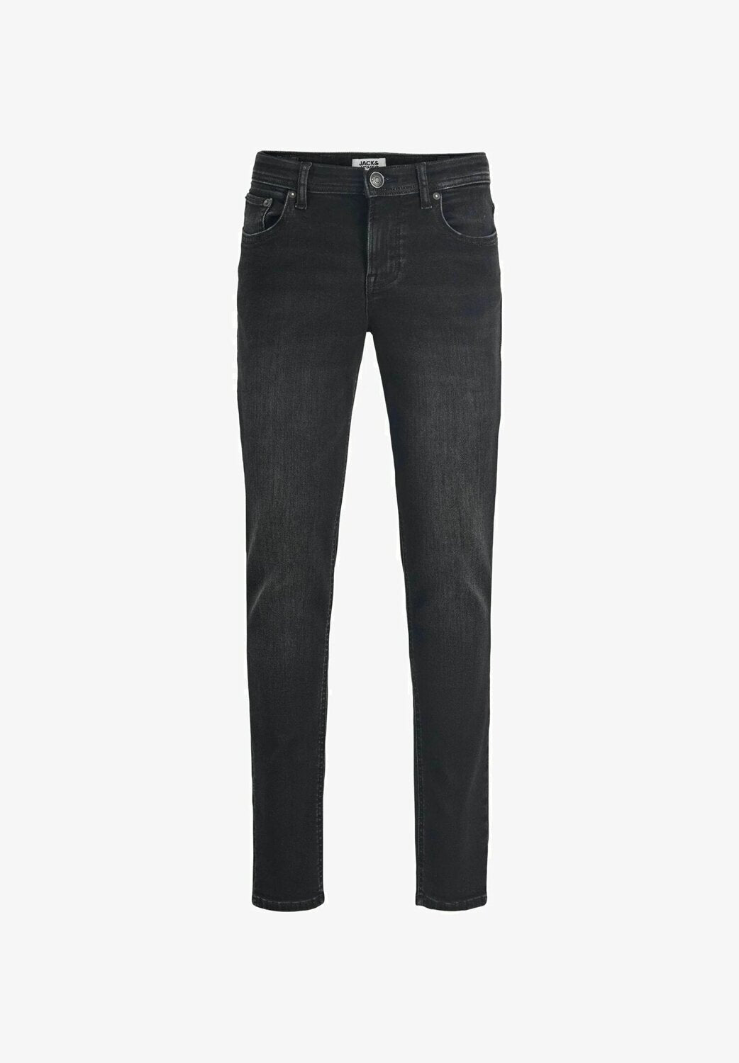 Jack & Jones jeans slim fit bambino ragazzo neri denim elasticizzato | CammarataMode