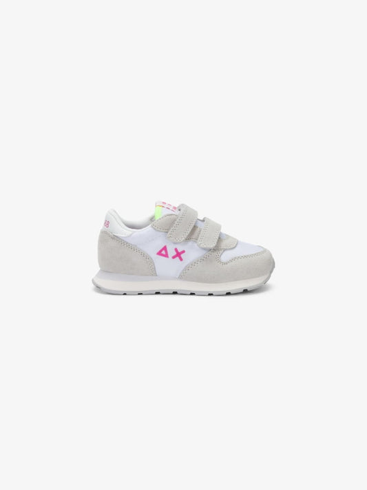 Sun68 scarpe bianche bambina logo sul lato