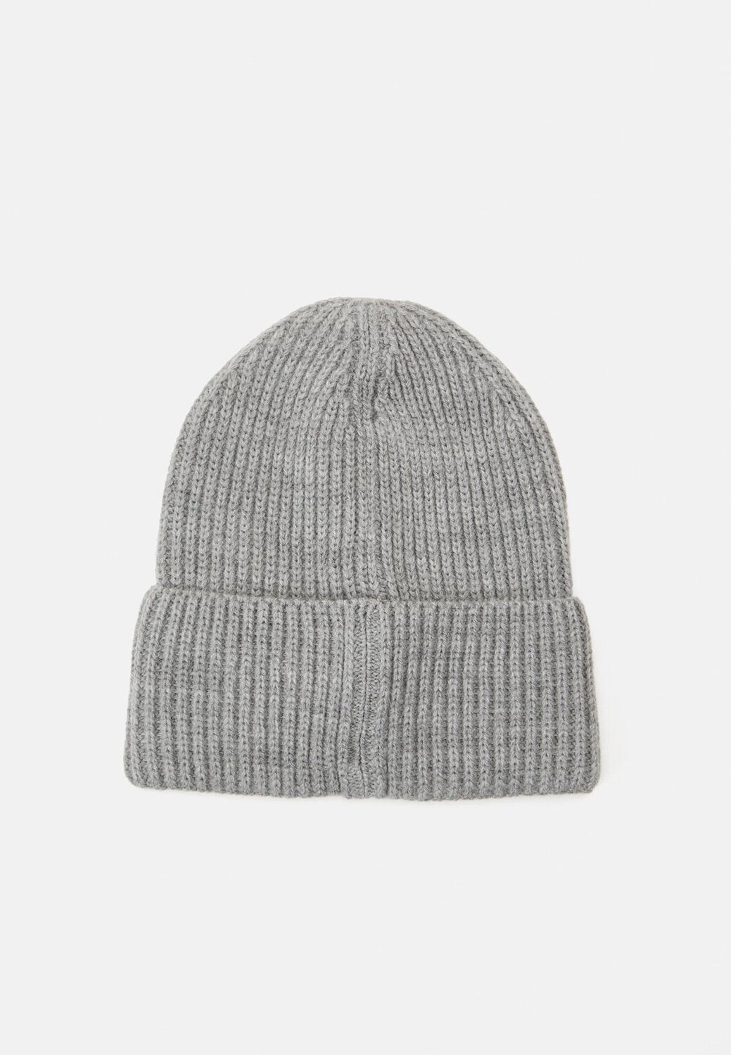 Calvin Klein Cappello Grigio Bambino In Lana e Cotone Cuffia Invernale AI25