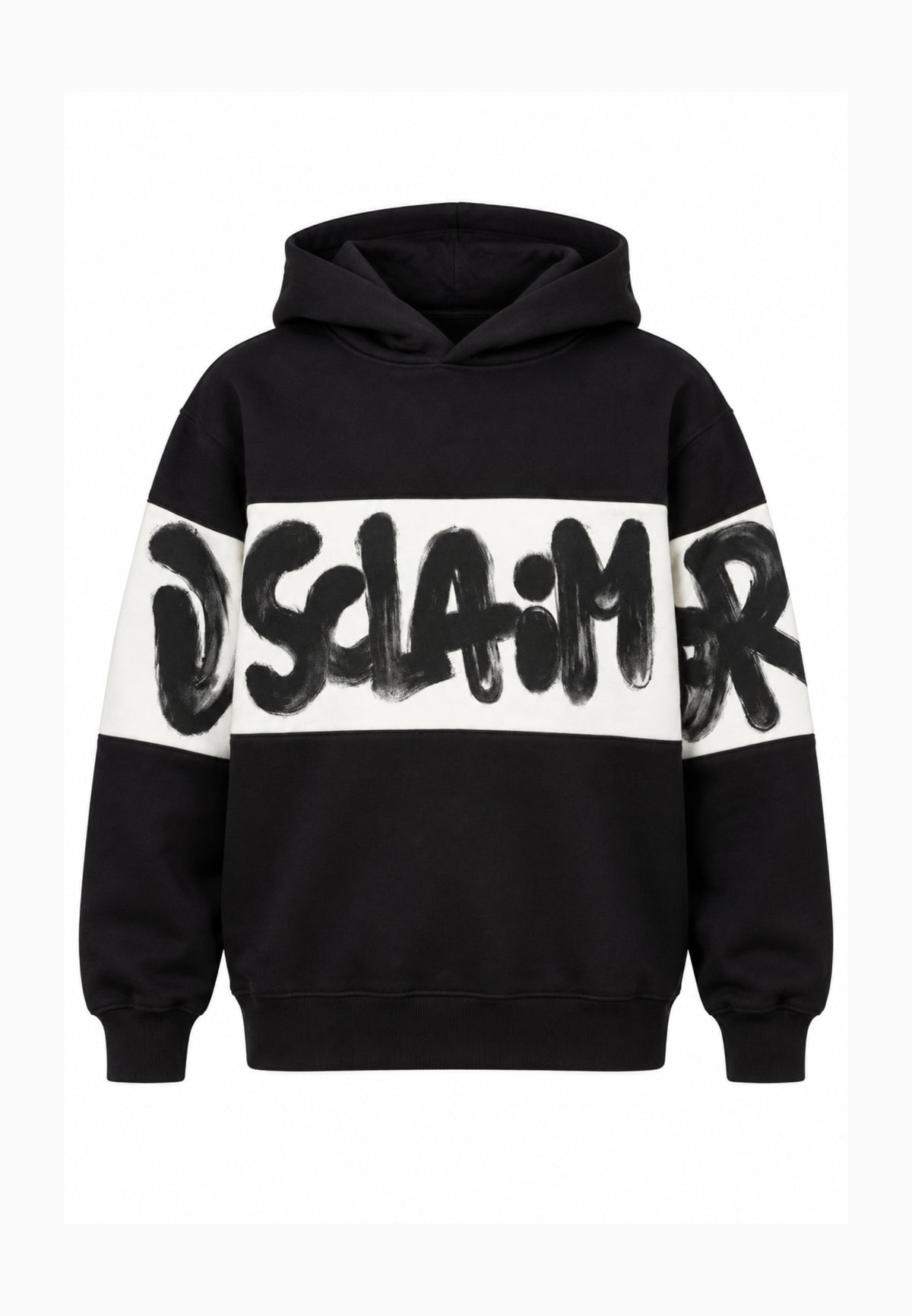 Disclaimer FELPA NERA CON CAPPUCCIO E BANDA CENTRALE Bambini e ragazzi 26IDK59121.NE_