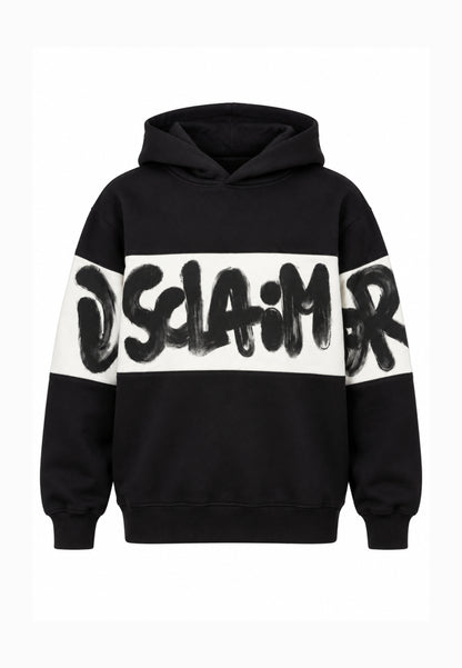 Disclaimer FELPA NERA CON CAPPUCCIO E BANDA CENTRALE Bambini e ragazzi 26IDK59121.NE_