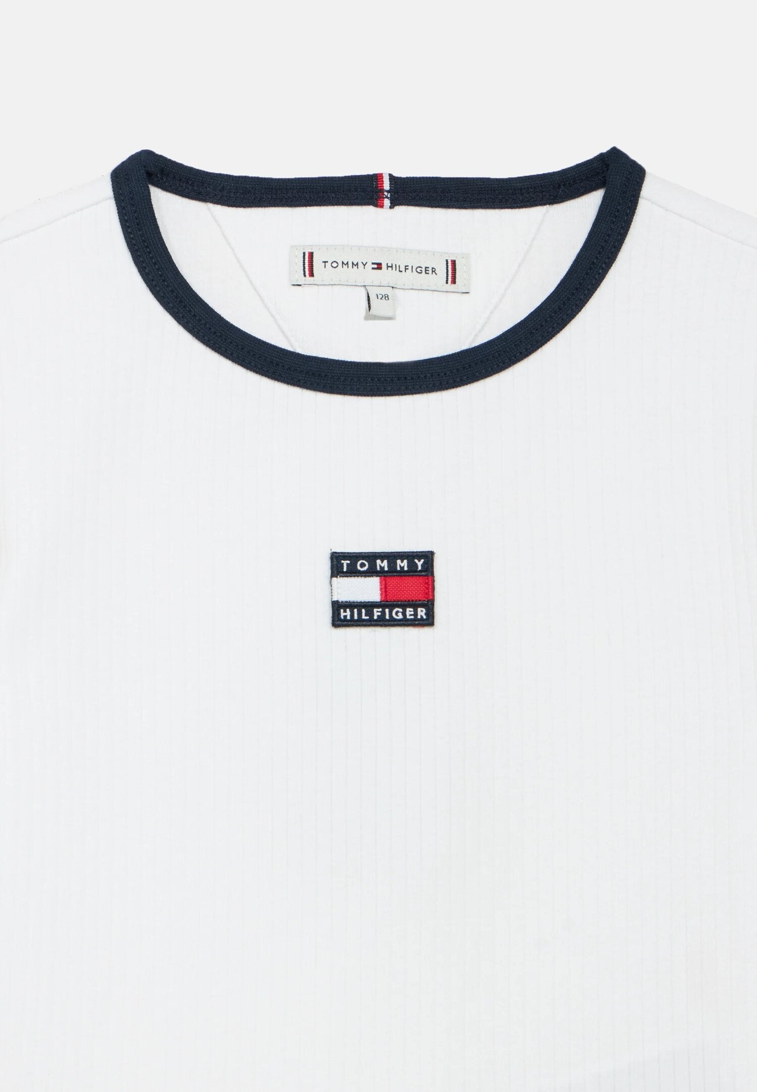 Tommy Hilfiger Maglia Bianca Ragazza KG0KG09066YBR_