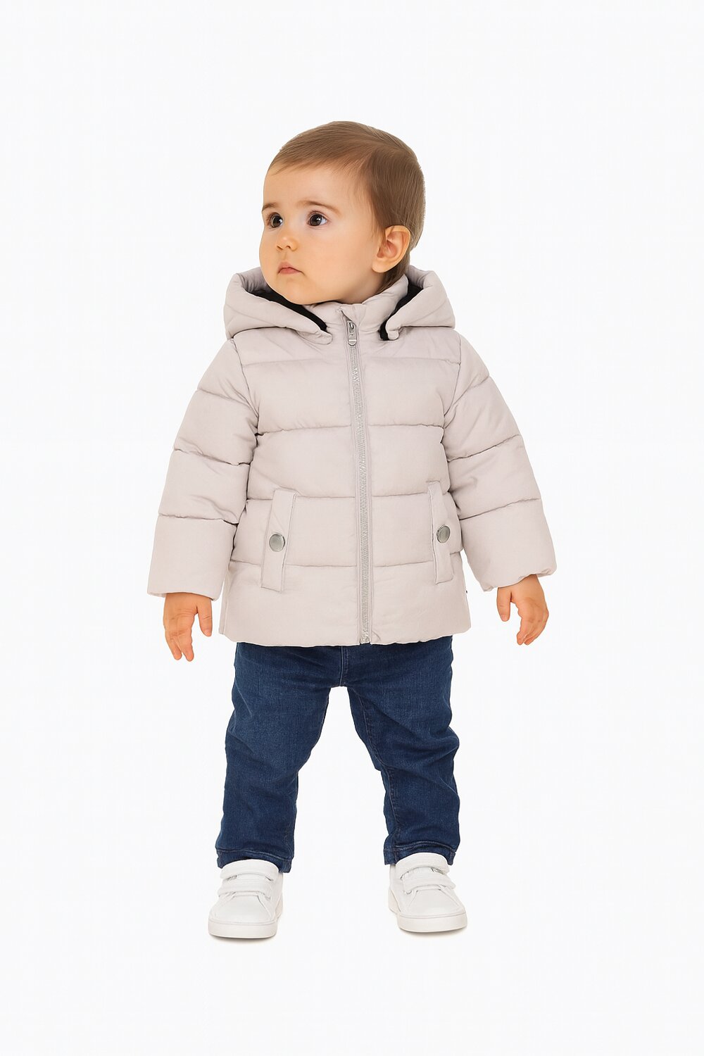 John Richmond giacca invernale da bambina lilla 6-36 mesi calda