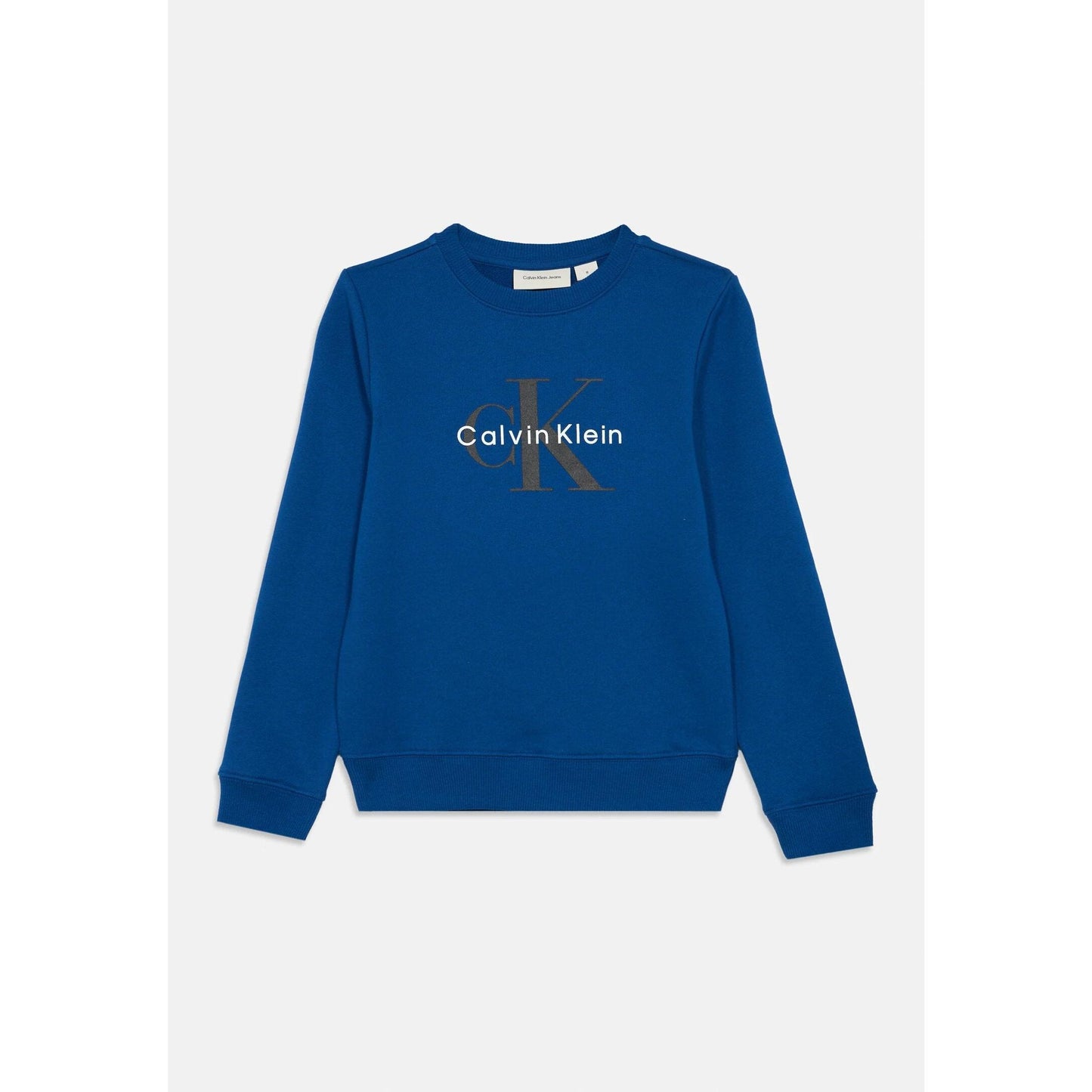 Calvin Klein Felpa Royal Bambino In Cotone Girocollo | Quotidiano PE26