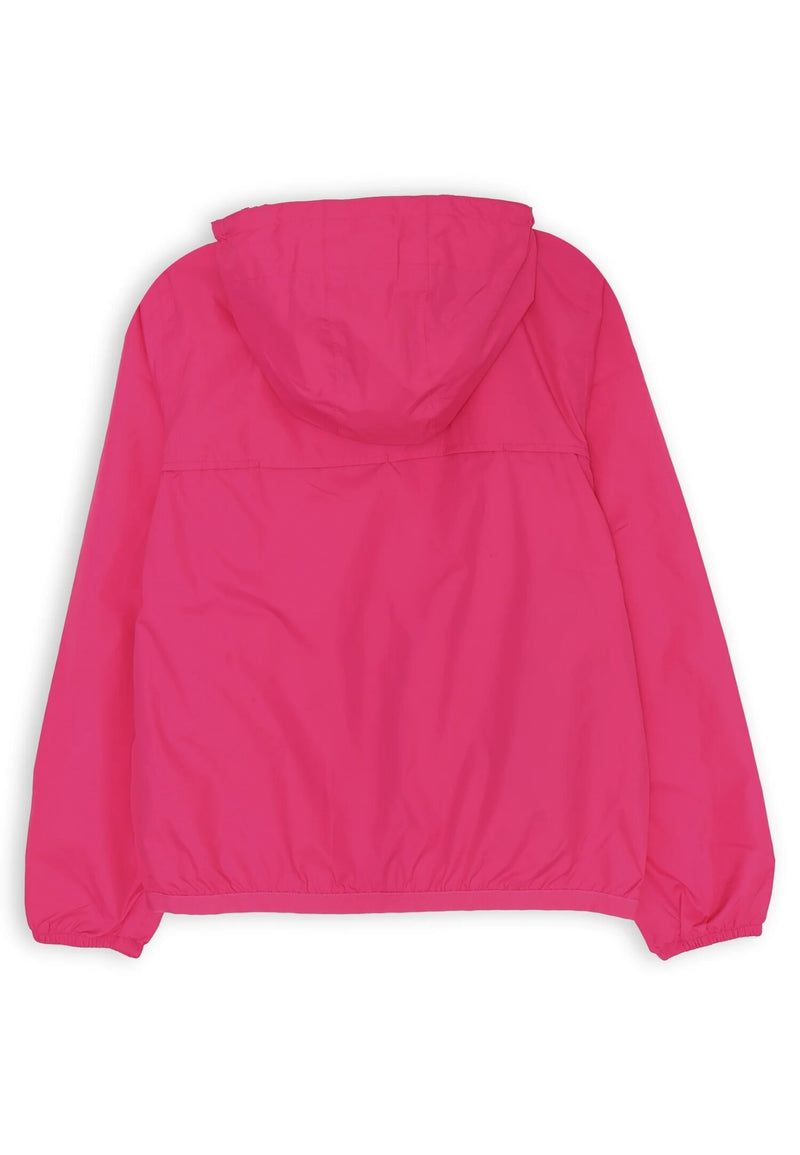 K-Way Fuchsia Waterproof Jacket For Girls With Hood Spring 2025 - CYCLAMEN | CammarataMode
