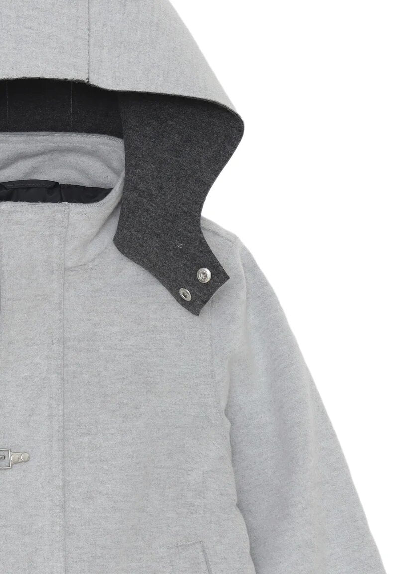 Iceberg Giubbotto Grigio Bambino In Viscosa Con Cappuccio | Stile Elegante AI25 | CammarataMode