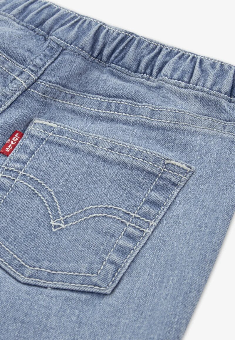 Levi's Completo Bianco Con Tshirt e Bermuda Neonato 6EP622-W1T_