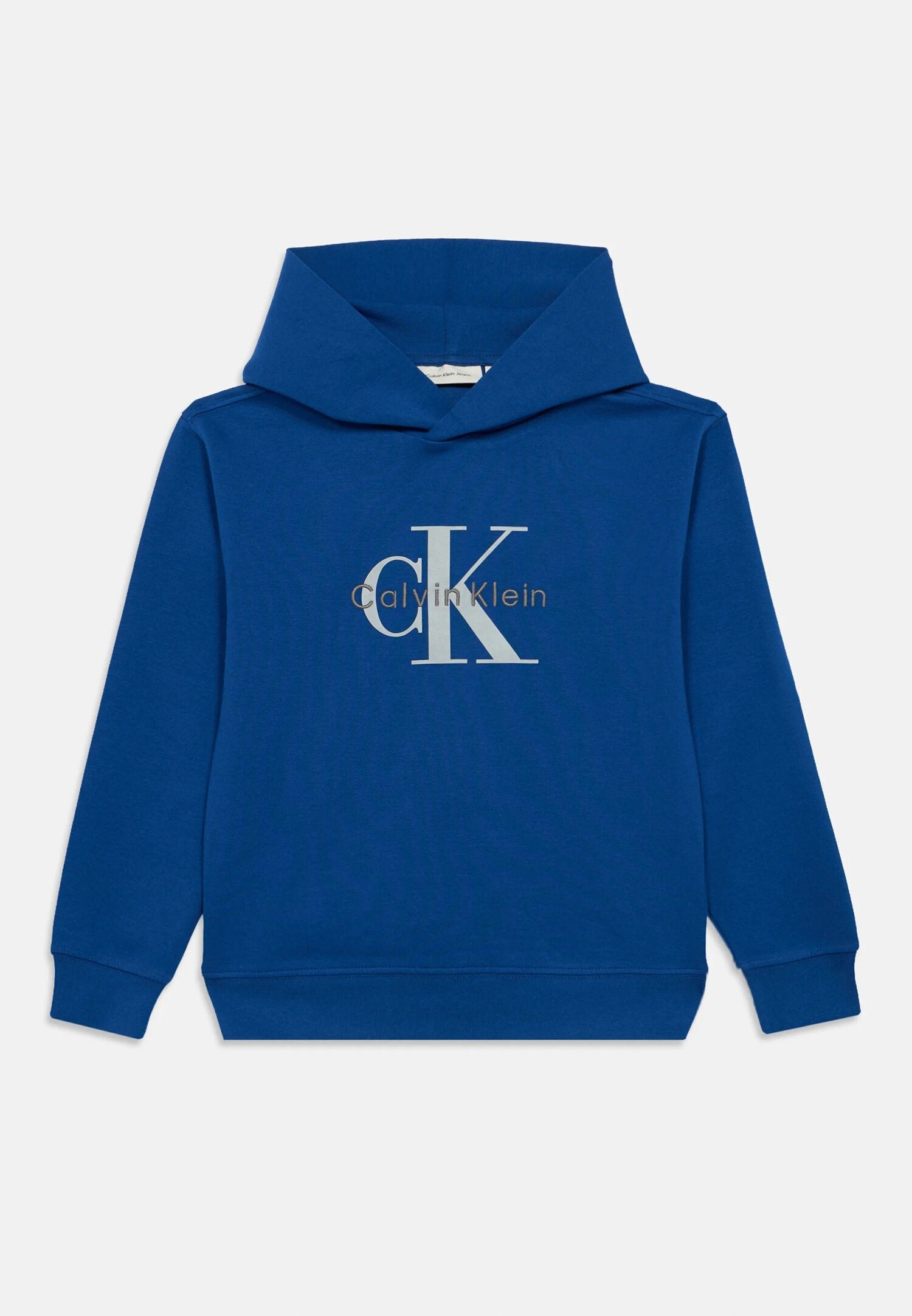 Calvin Klein Felpa Royal Bambino In Cotone Con Cappuccio Scuola PE26