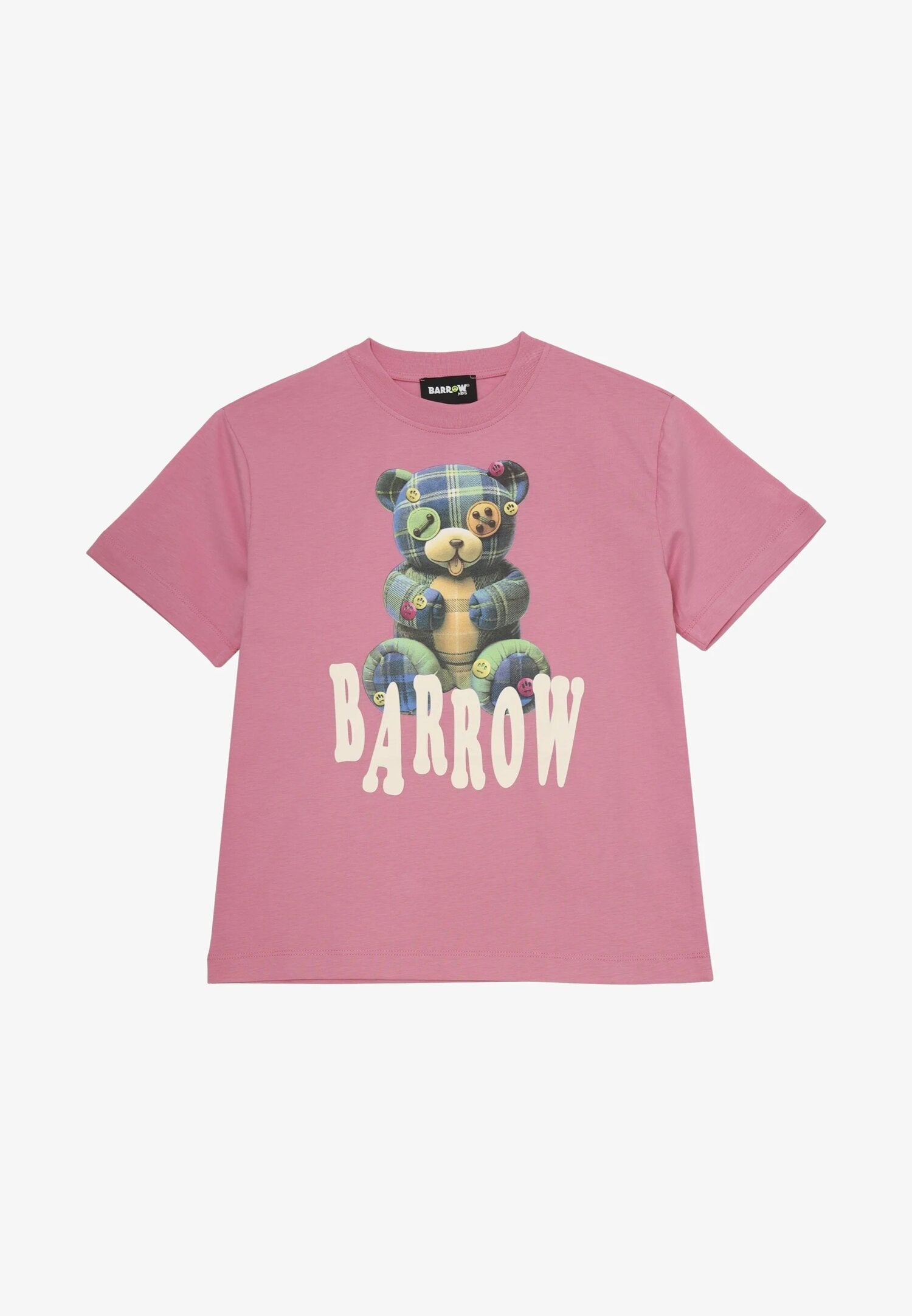 Barrow Tshirt Rosa Bambino In Cotone Maniche Corte | Uso Sportivo AI 25 | CammarataMode