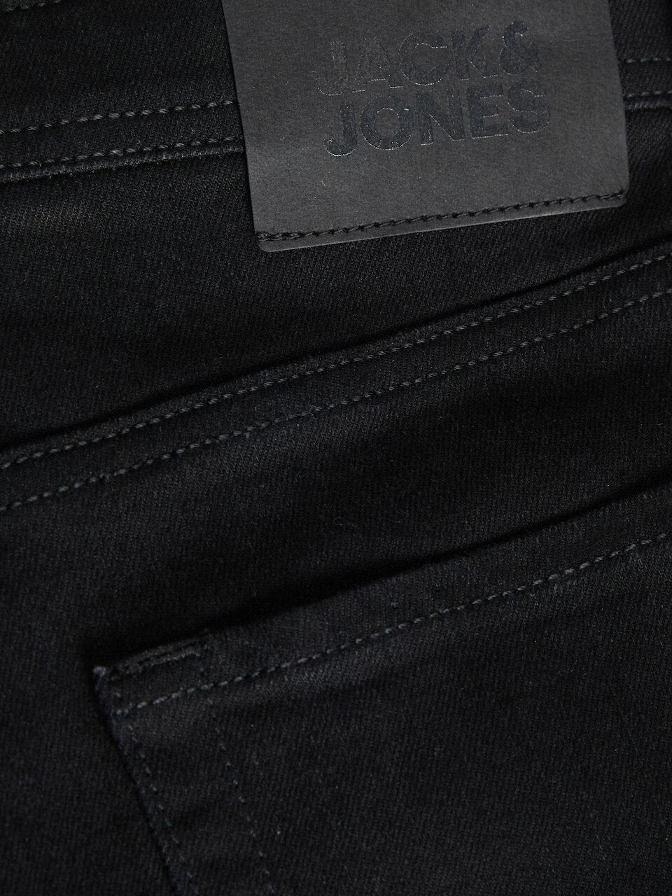 Jack & Jones Jeans Denim Nero Slim Fit Bambino 12301289_