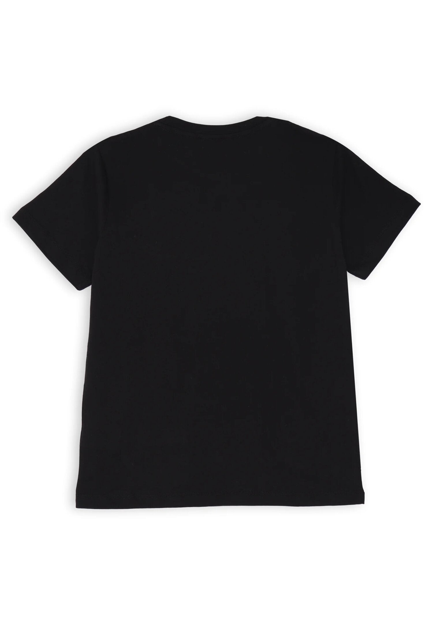 Pyrex black set with orange print in cotton for children summer 2025 | CammarataMode