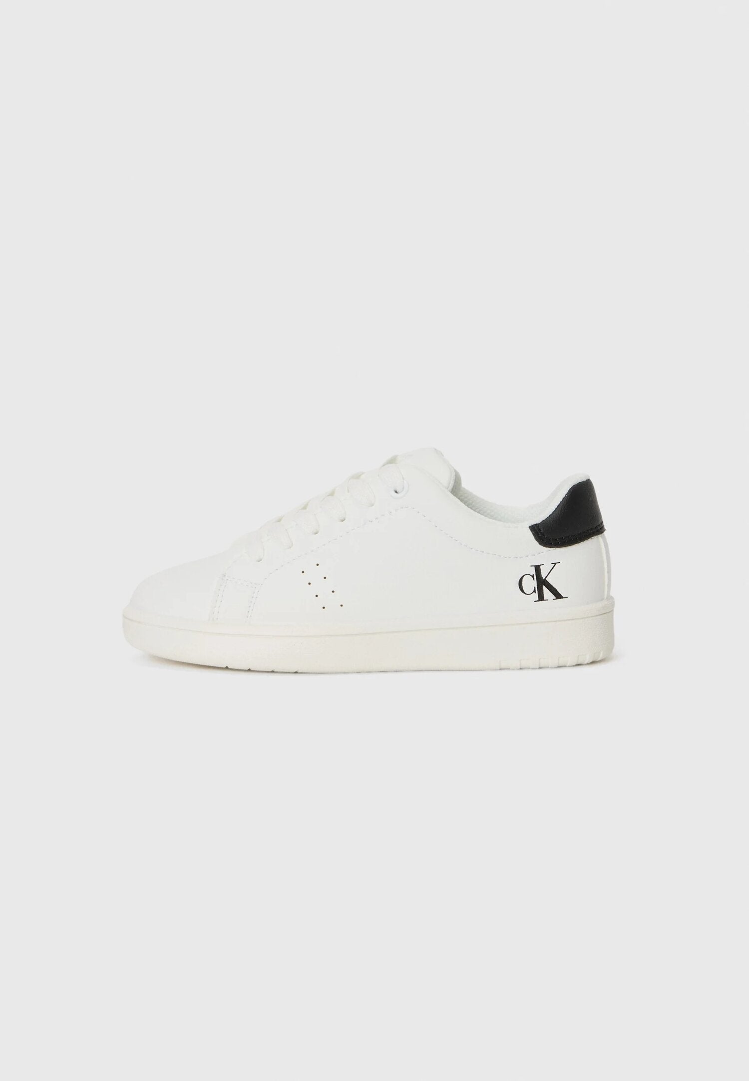 Calvin Klein Scarpa Bianca Bambino In Ecopelle Sneakers Basse | Sportivo AI25 | CammarataMode