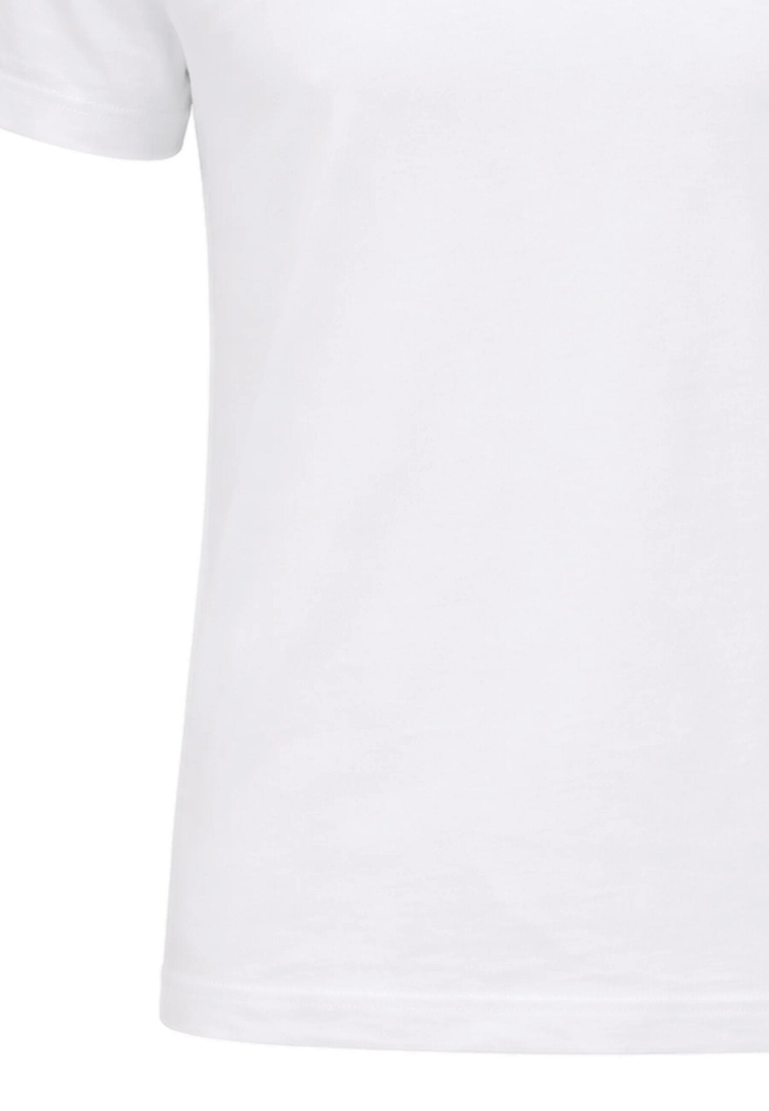 Icebergs Tshirt Bianca Con Logo Ricamato Centrale Bambino TSICE6114J_