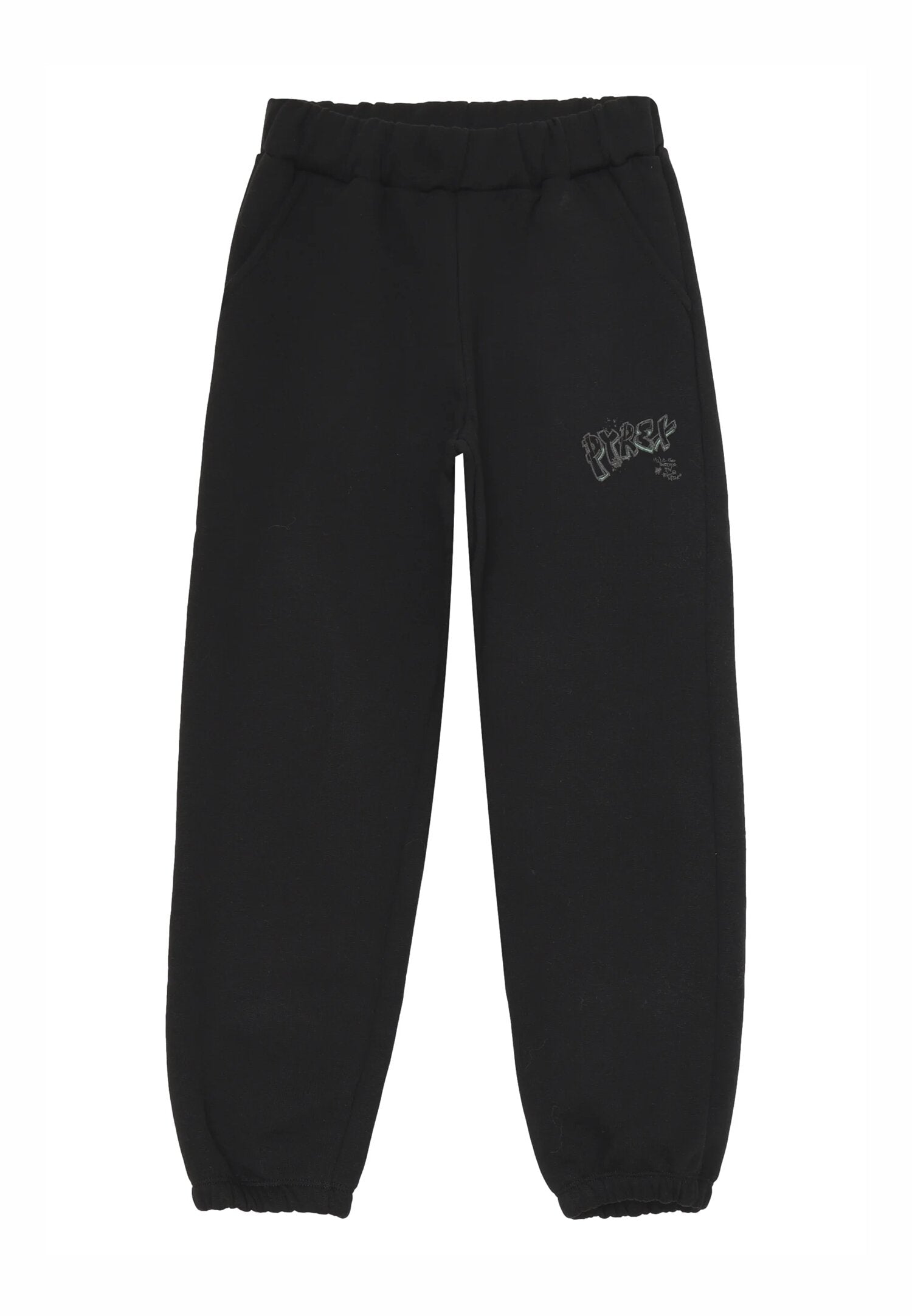 Pyrex Set Tuta Bambino Nero In Cotone Con Cappuccio Quotidiano AI 25