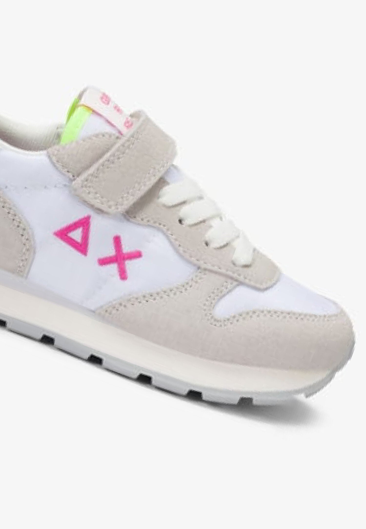 Sun68 Kids Scarpe Bianche Con Logo Sul Lato Fuxia Bambina Z36401K_