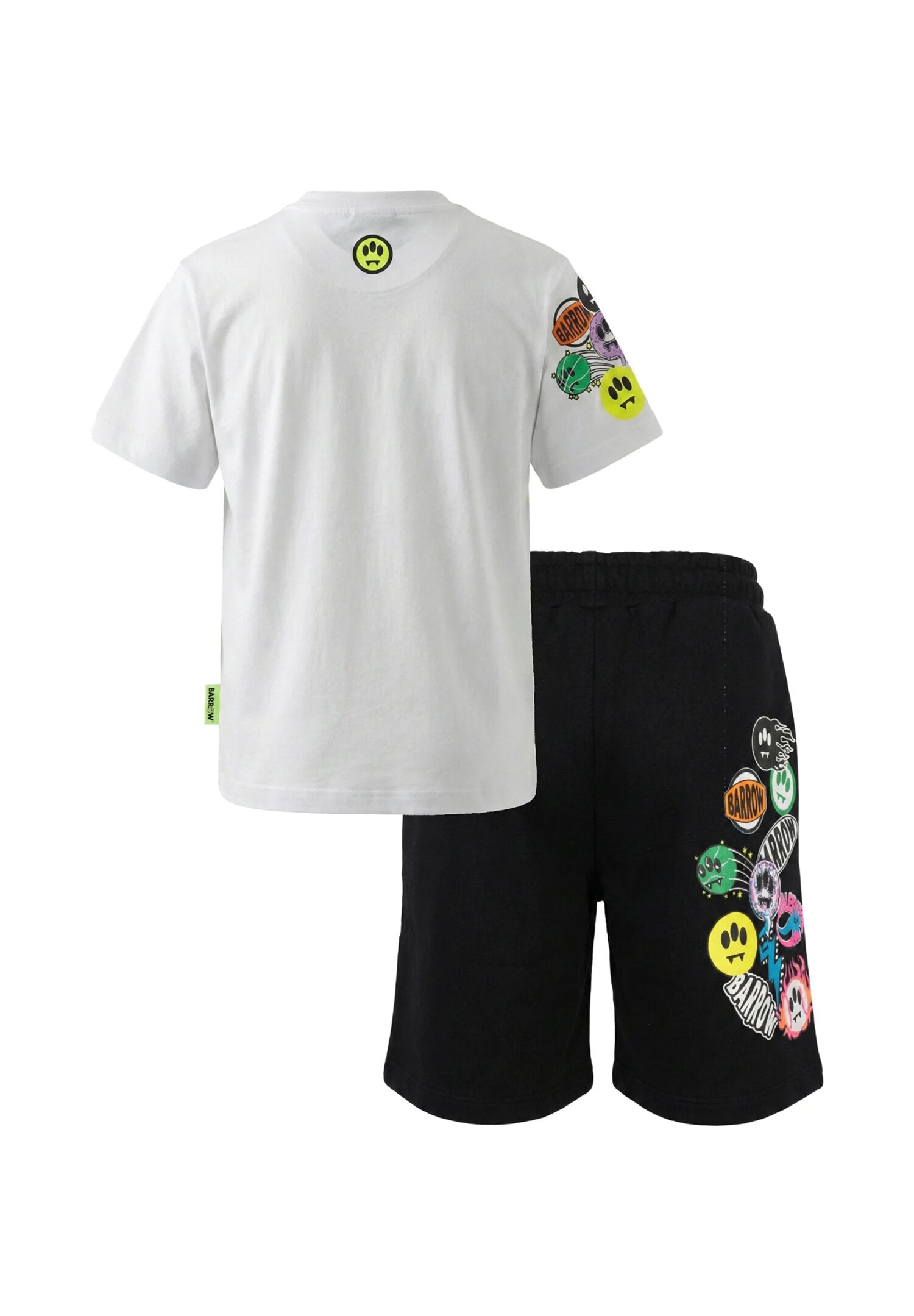 Barrow Completo Patch Bianco Bambino S6BKJUTH073+S6BKJUBE041_