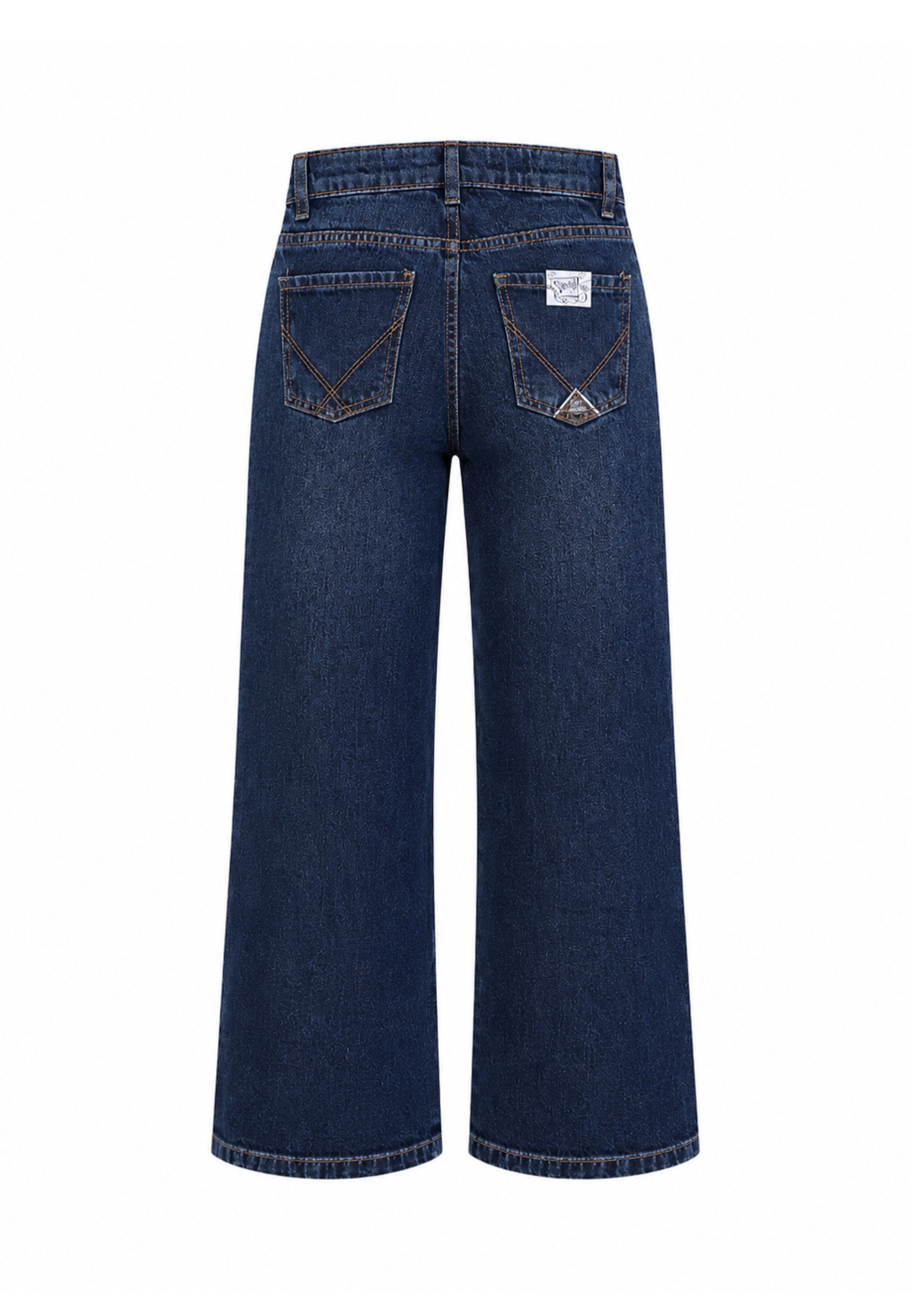 Roy Roger's jeans BLU DENIM A GAMBA DRITTA Bambini e ragazzi rh193/00.denim_