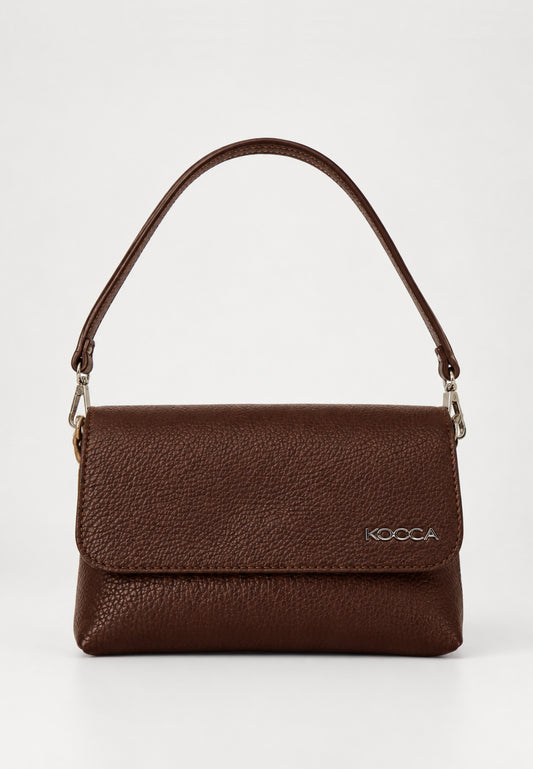 Kocca borsa marrone con tracolla a catenina e manico Bambine e ragazze yenna.marro_