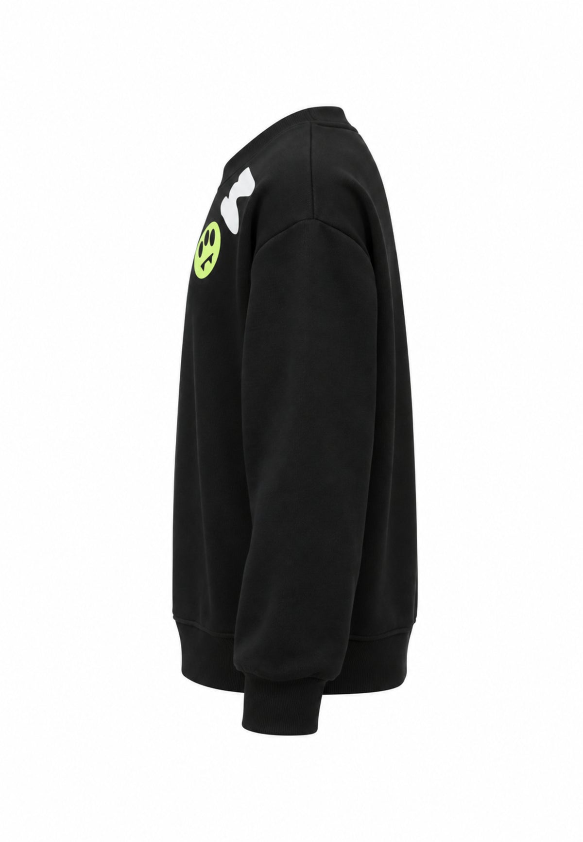 BARROW Felpa NERA A GIROCOLLO CON LOGO Bambini e ragazzi F6BKJUSW039.NE_
